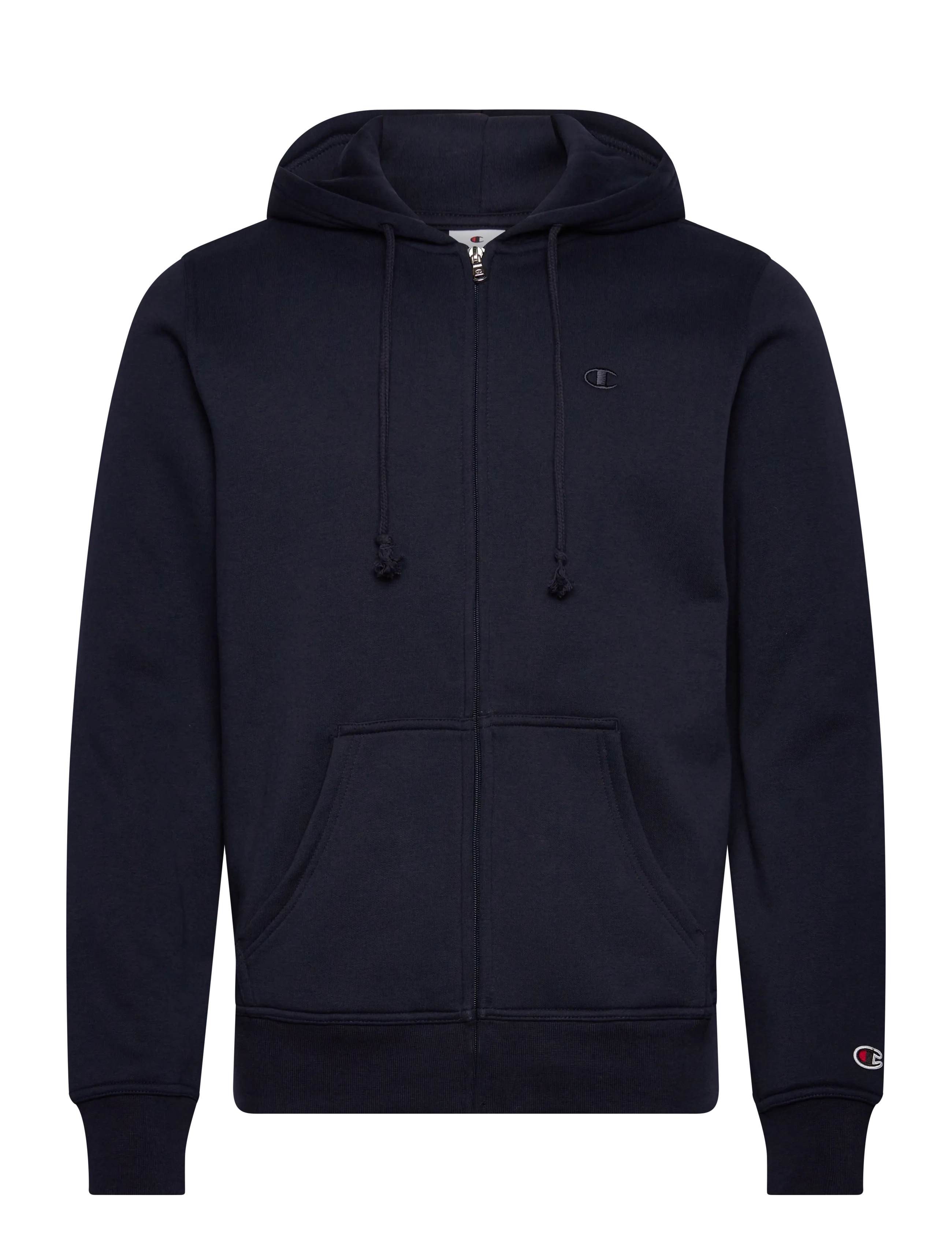 CHAMPION Full Zip Hoodie Sweatshirt Navy - M - Herren