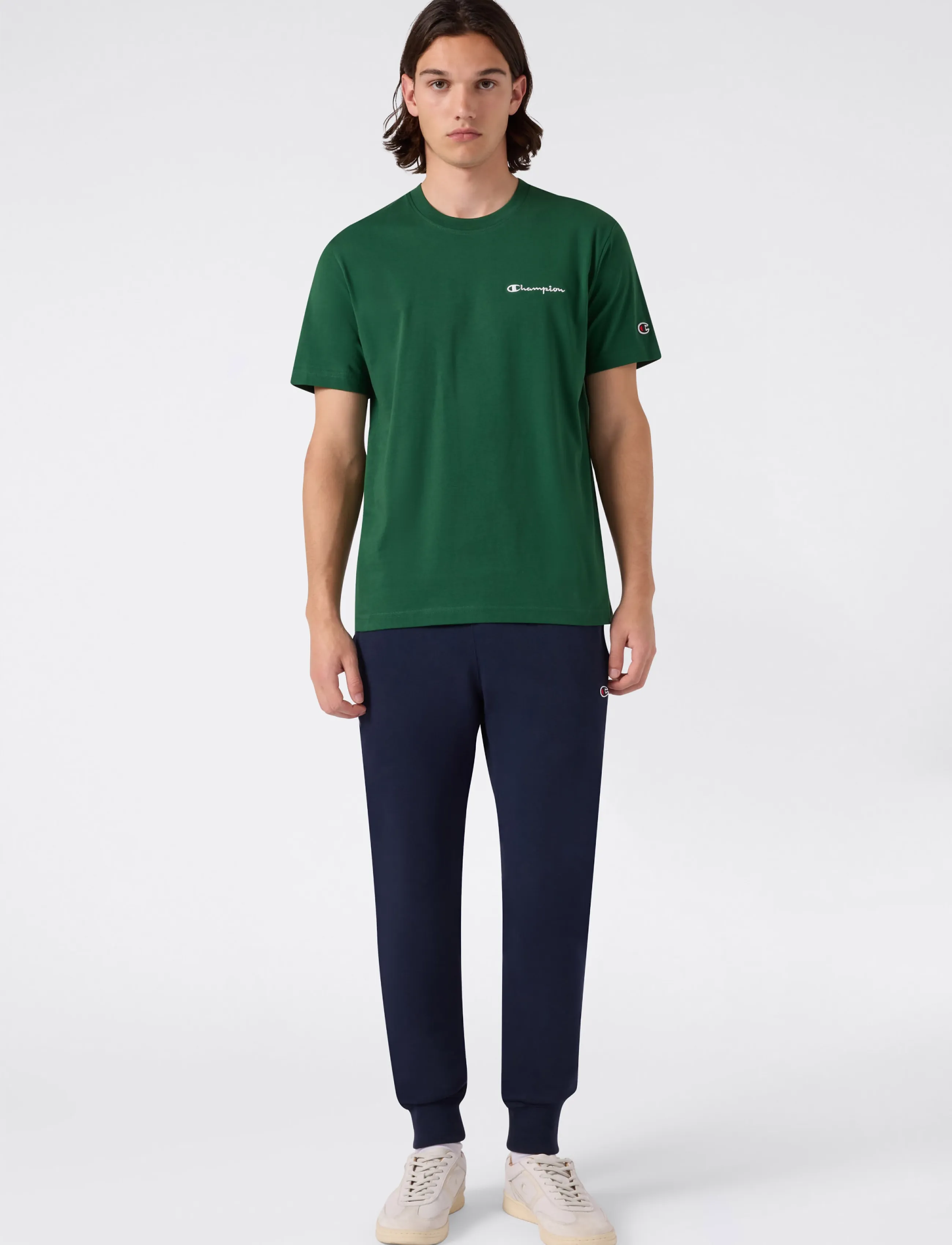 Champion Rib Cuff Pants - Sweatpants - BS501-NNY-NS / navy