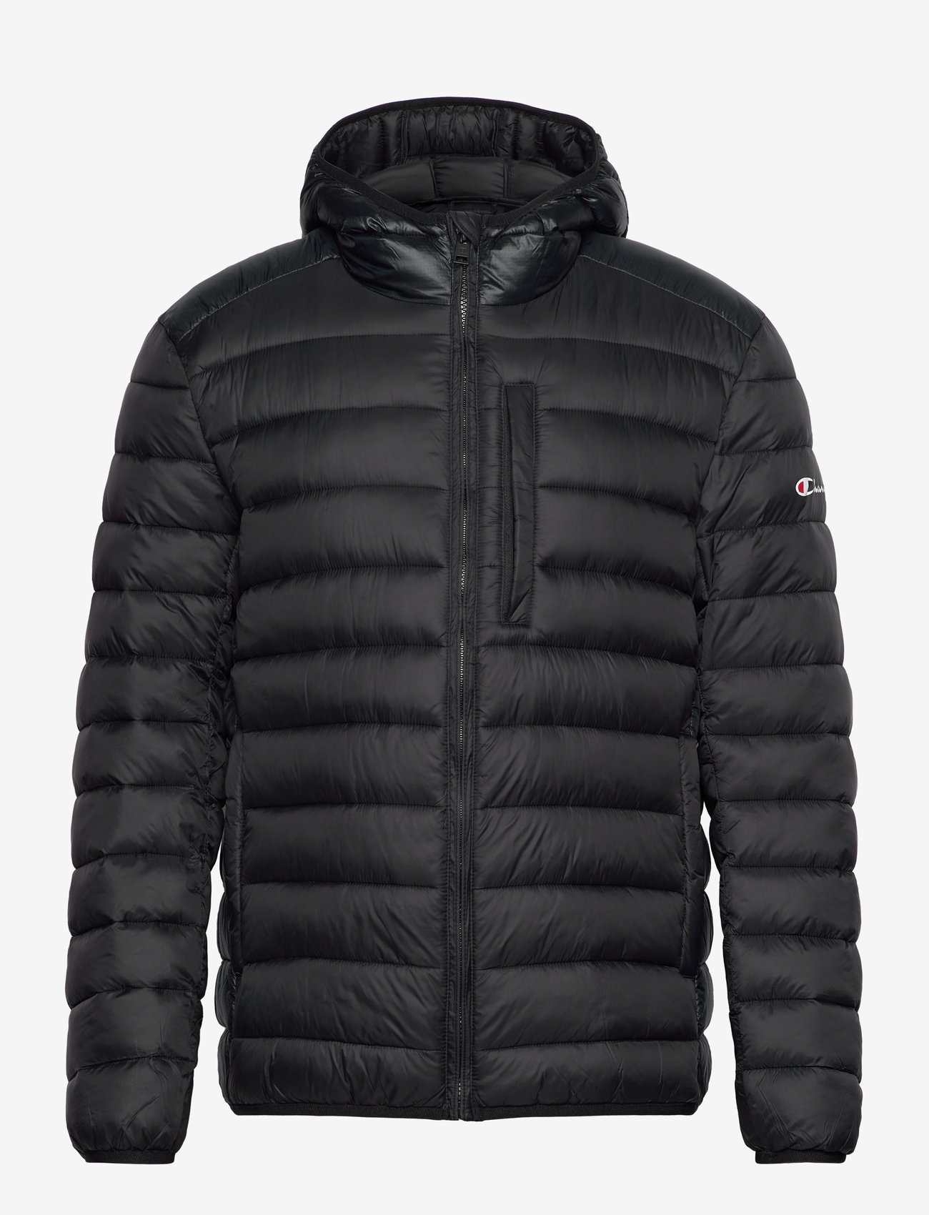 Champion - Hooded Jacket - winterjacken - black beauty - 0