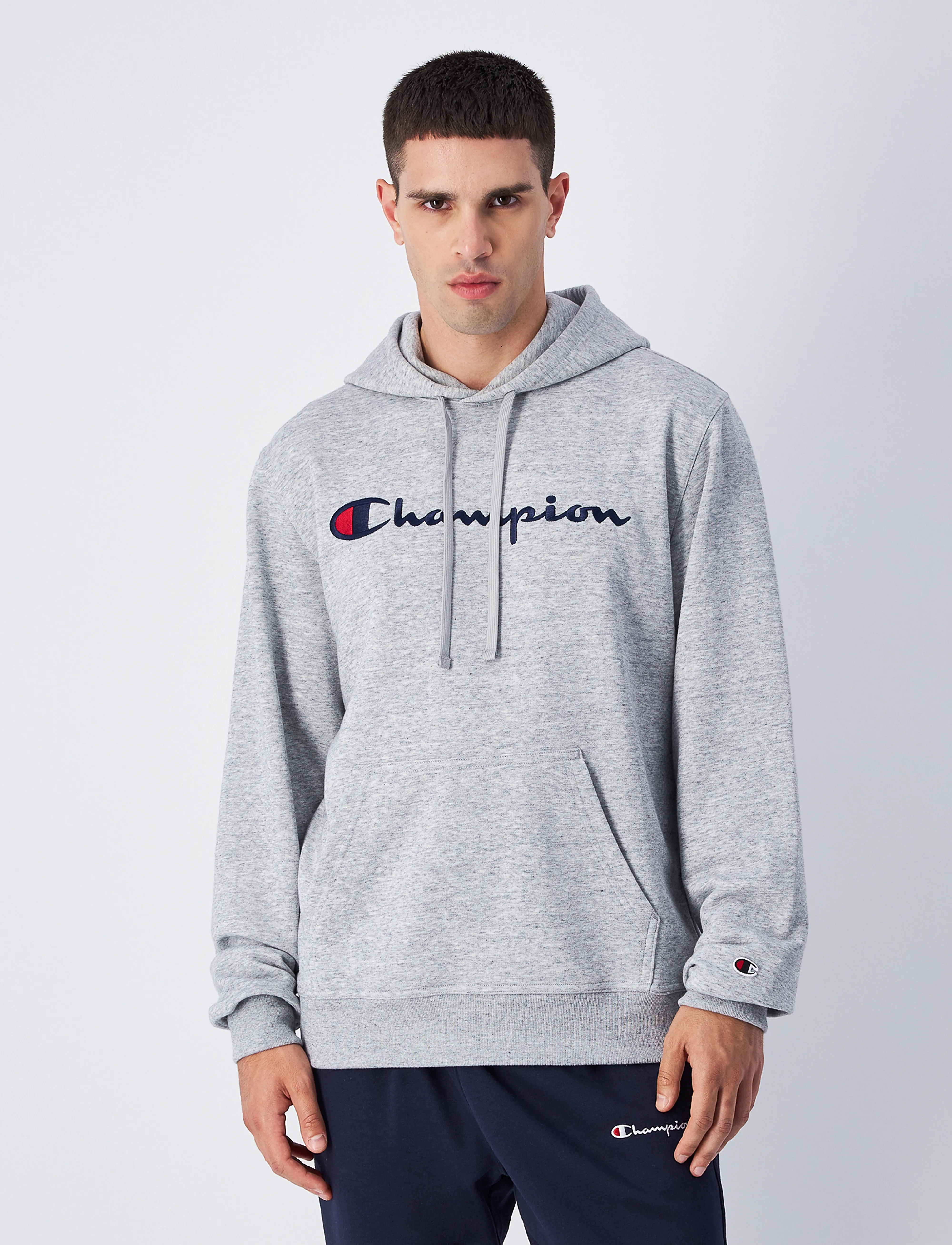 Champion - Hooded Sweatshirt - new oxford grey melange - 3