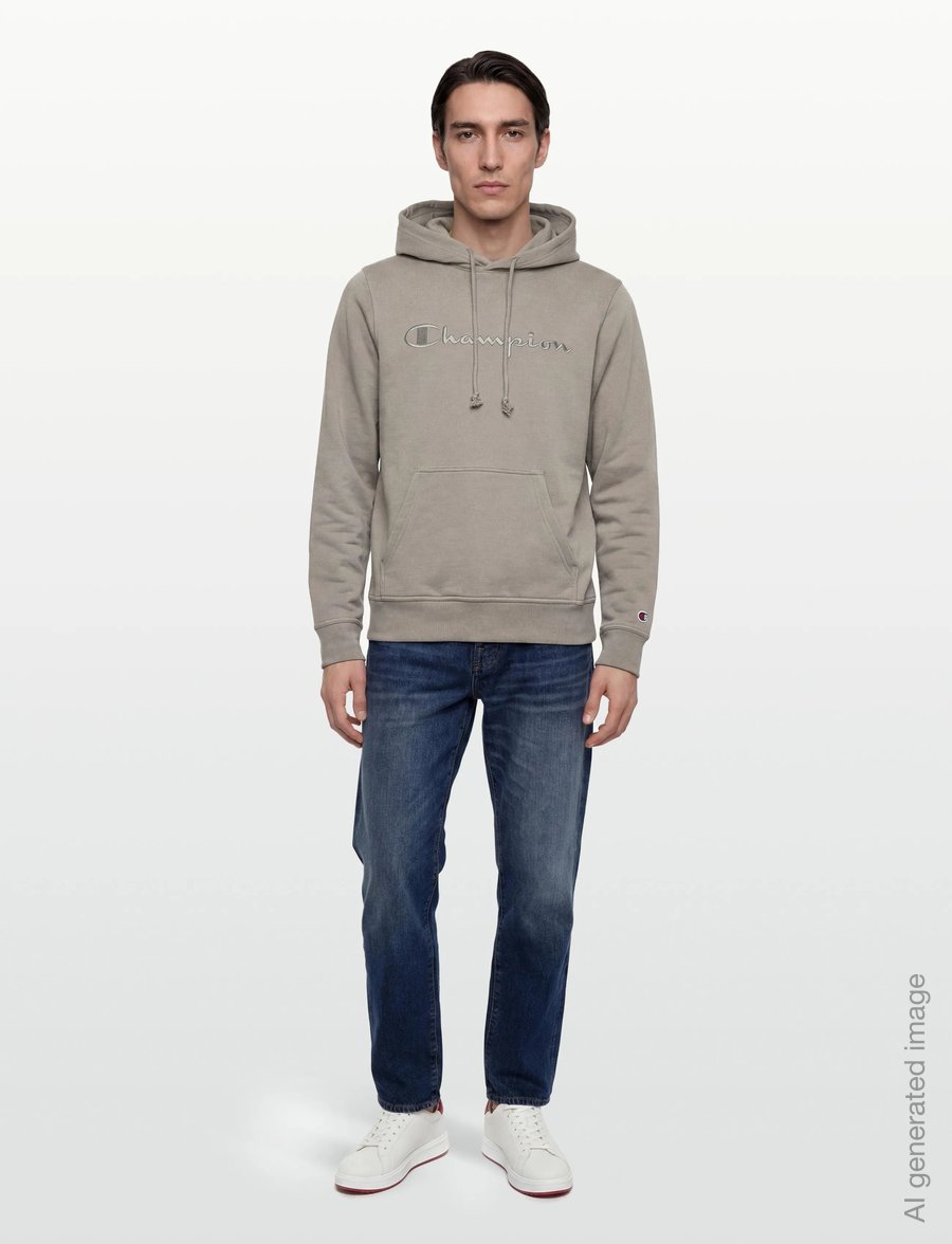 Champion - Hooded Sweatshirt - huvtröjor - es035-mdg - 0
