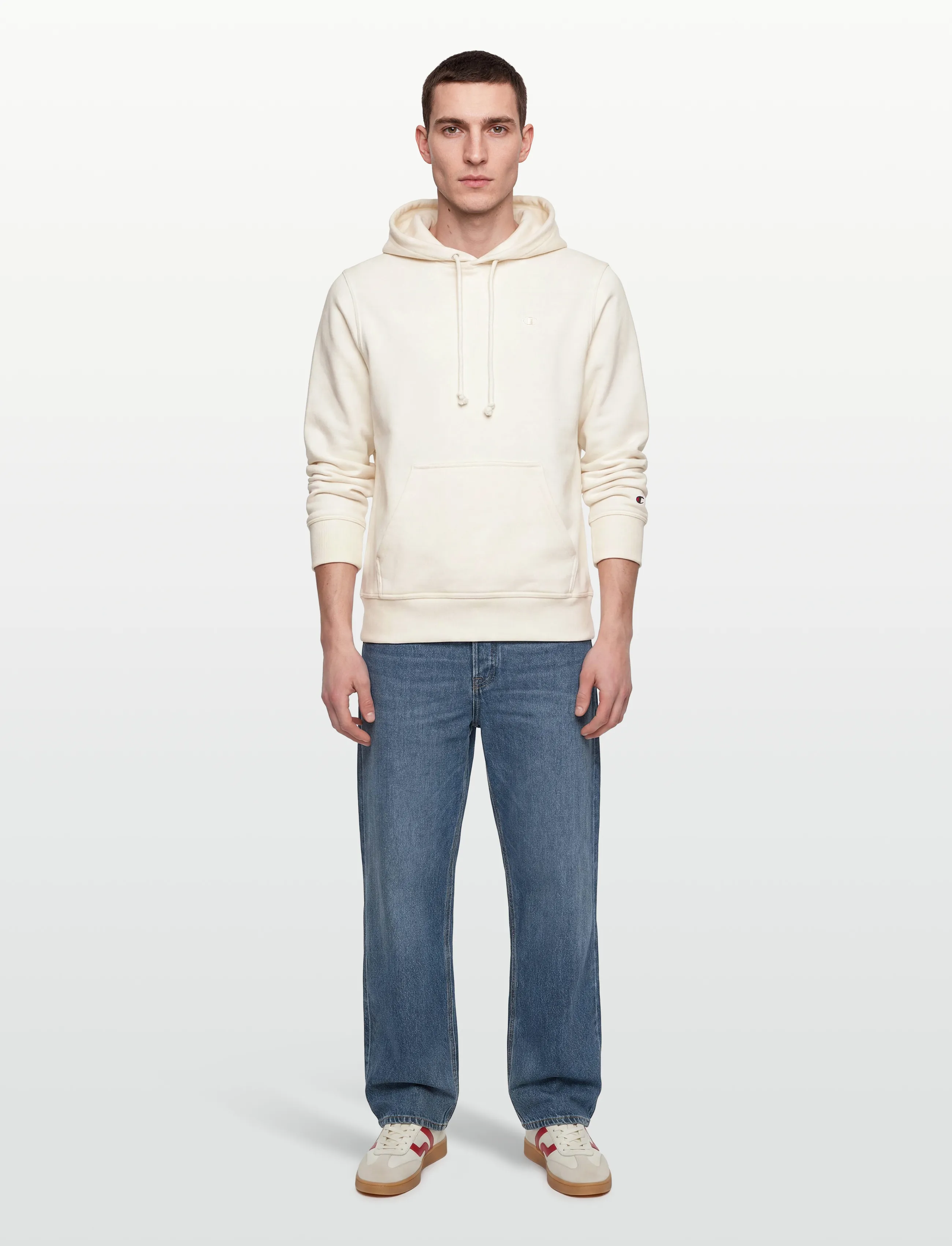 Champion Hooded Sweatshirt - Nach Stil kaufen - YS084-EGT / cream