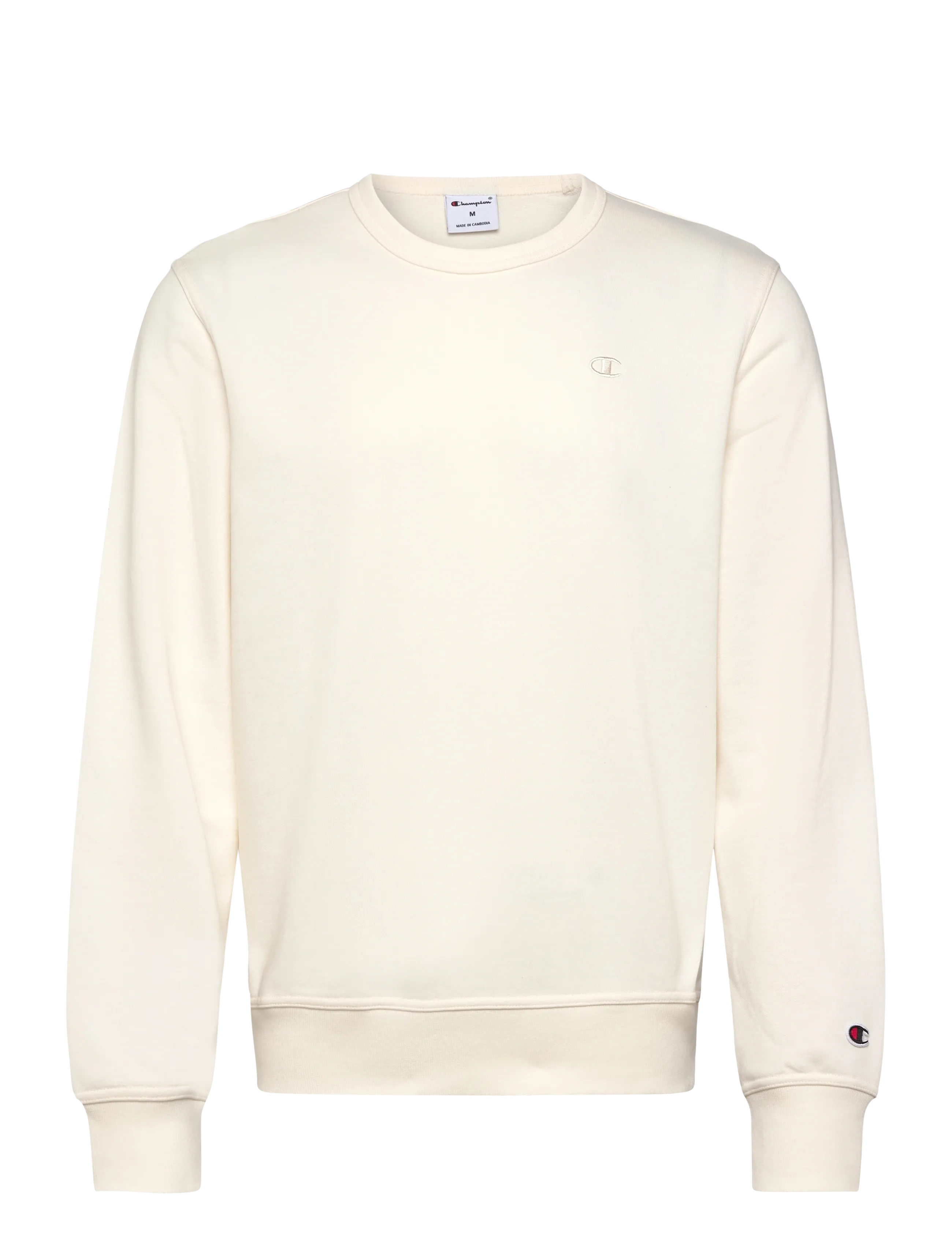 Champion Crewneck Sweatshirt - Champion - YS084-EGT / white