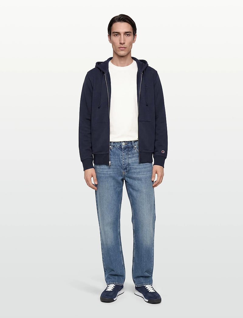 Champion - Full Zip Hoodie Sweatshirt - tops - bs501-nny - 0