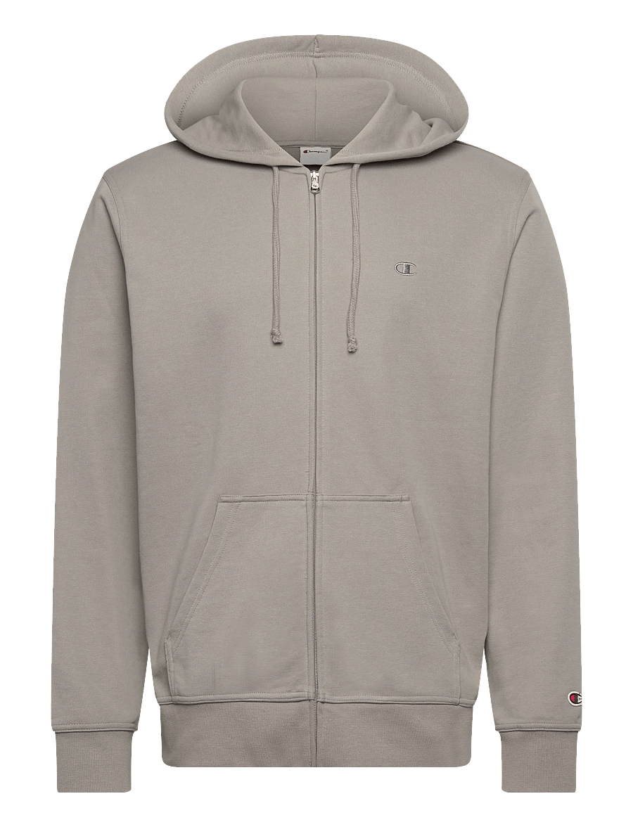 Champion - Full Zip Hoodie Sweatshirt - tops - es035-mdg - 1