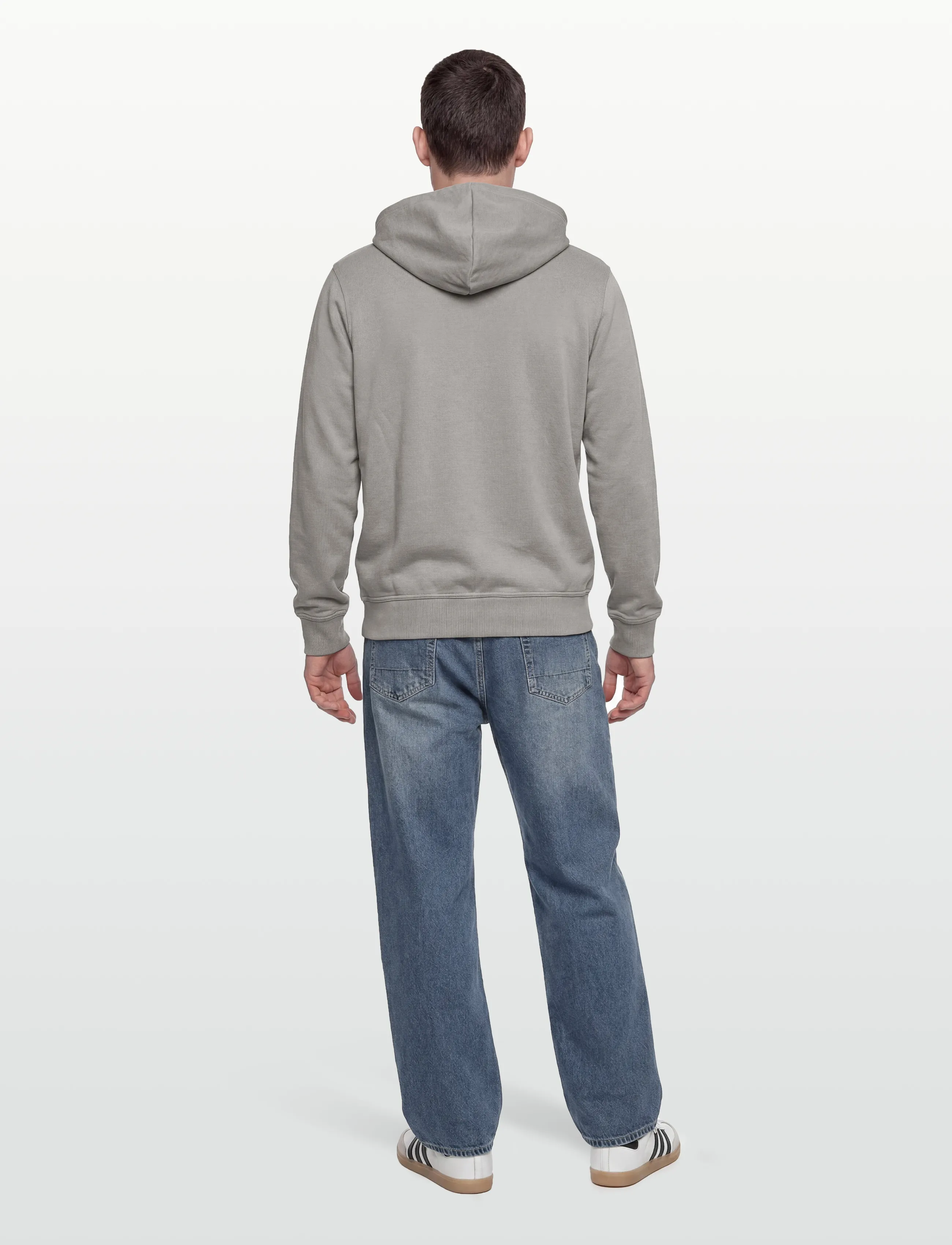 Champion - Full Zip Hoodie Sweatshirt - tops - es035-mdg - 4