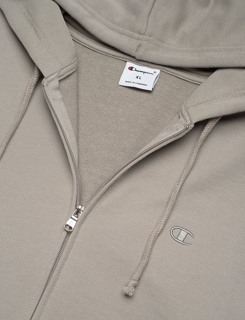 Champion - Full Zip Hoodie Sweatshirt - pulls a capuche - es035-mdg - 5