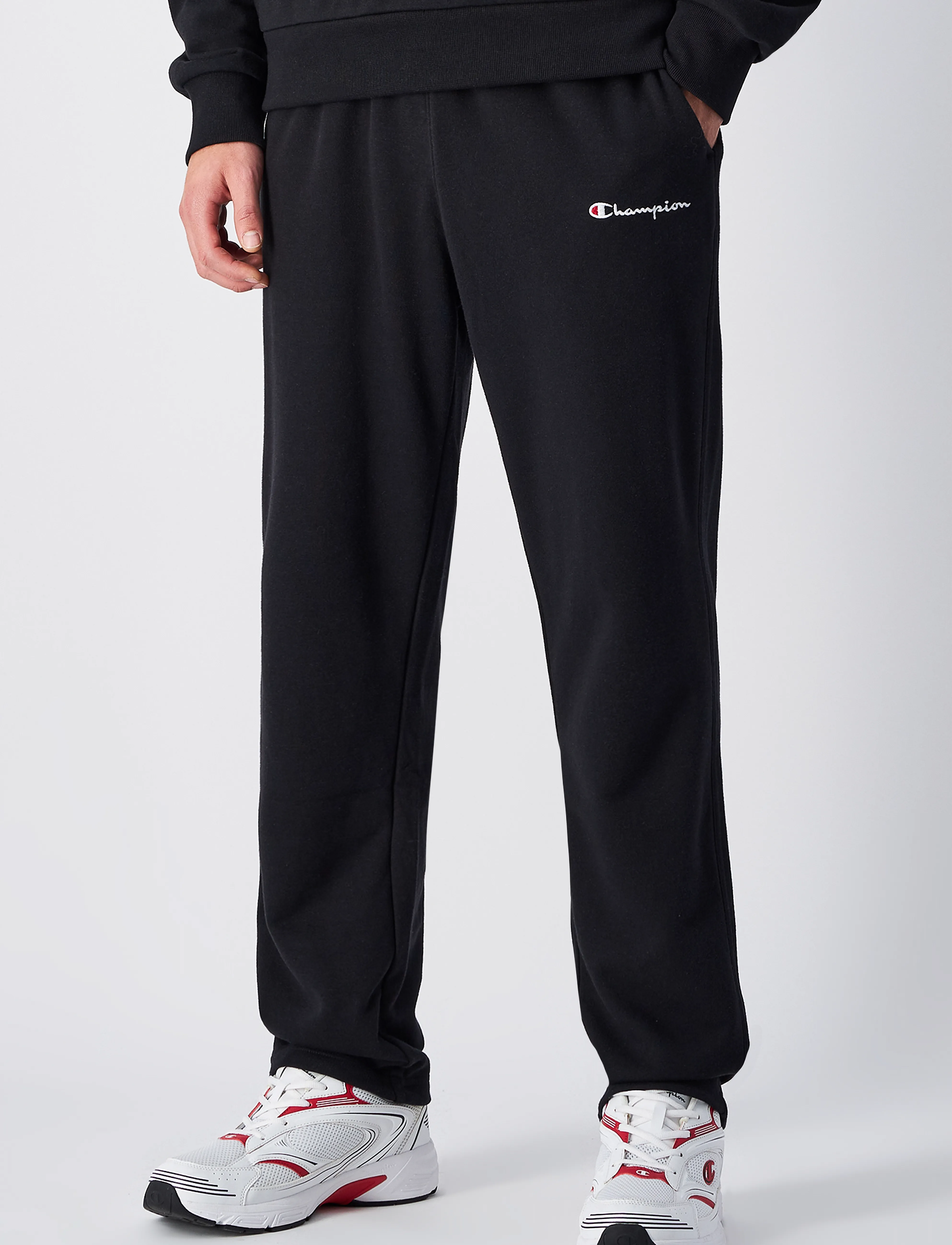 Champion - Straight Hem Pants - black beauty - 4