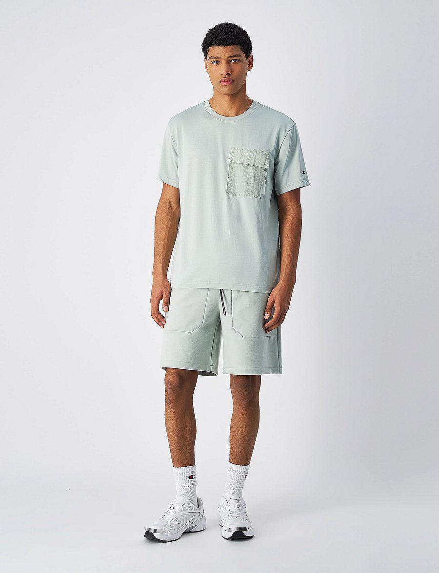 Champion - SS Tee - kurzärmelig - clever sage - 0
