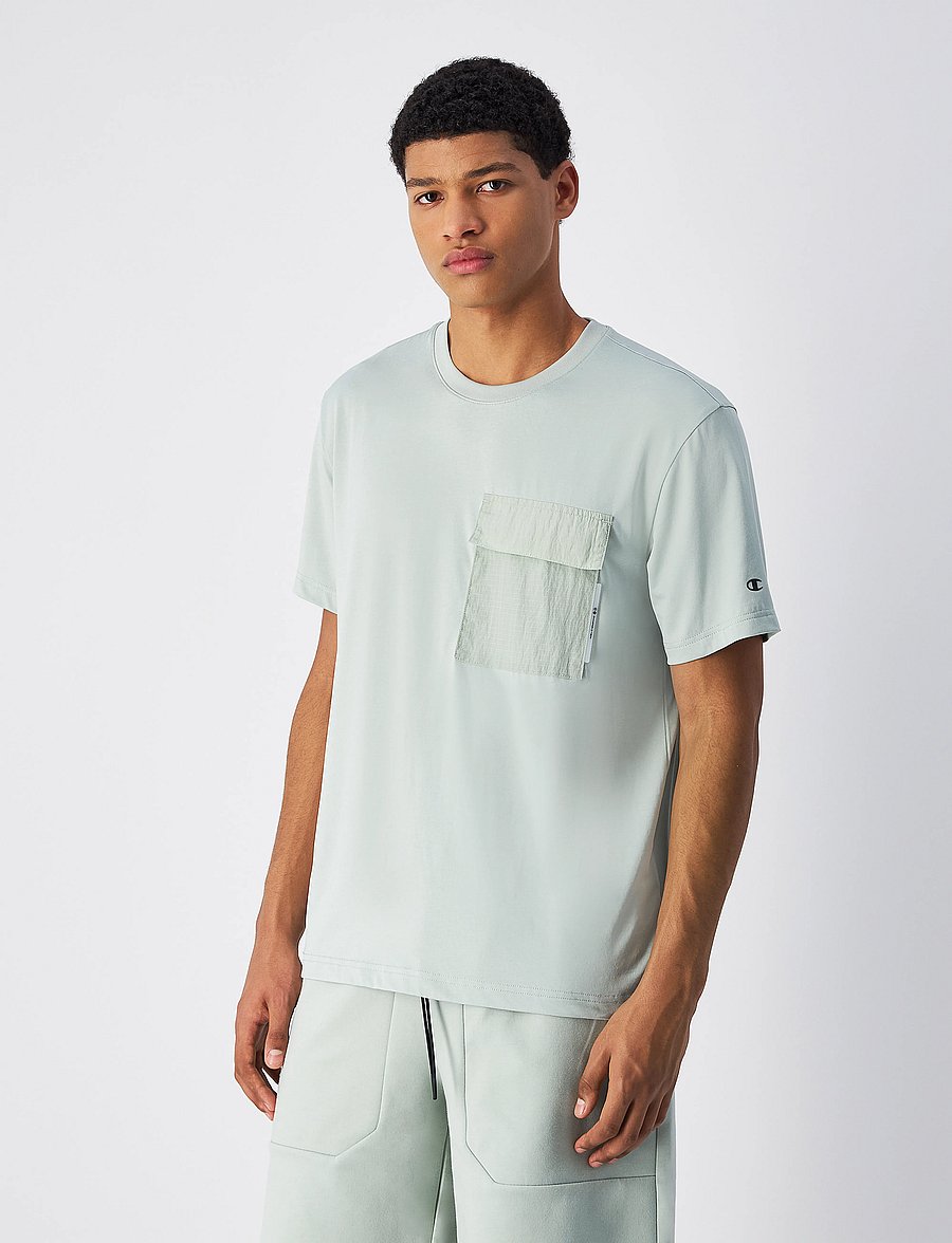 Champion - SS Tee - kurzärmelig - clever sage - 4