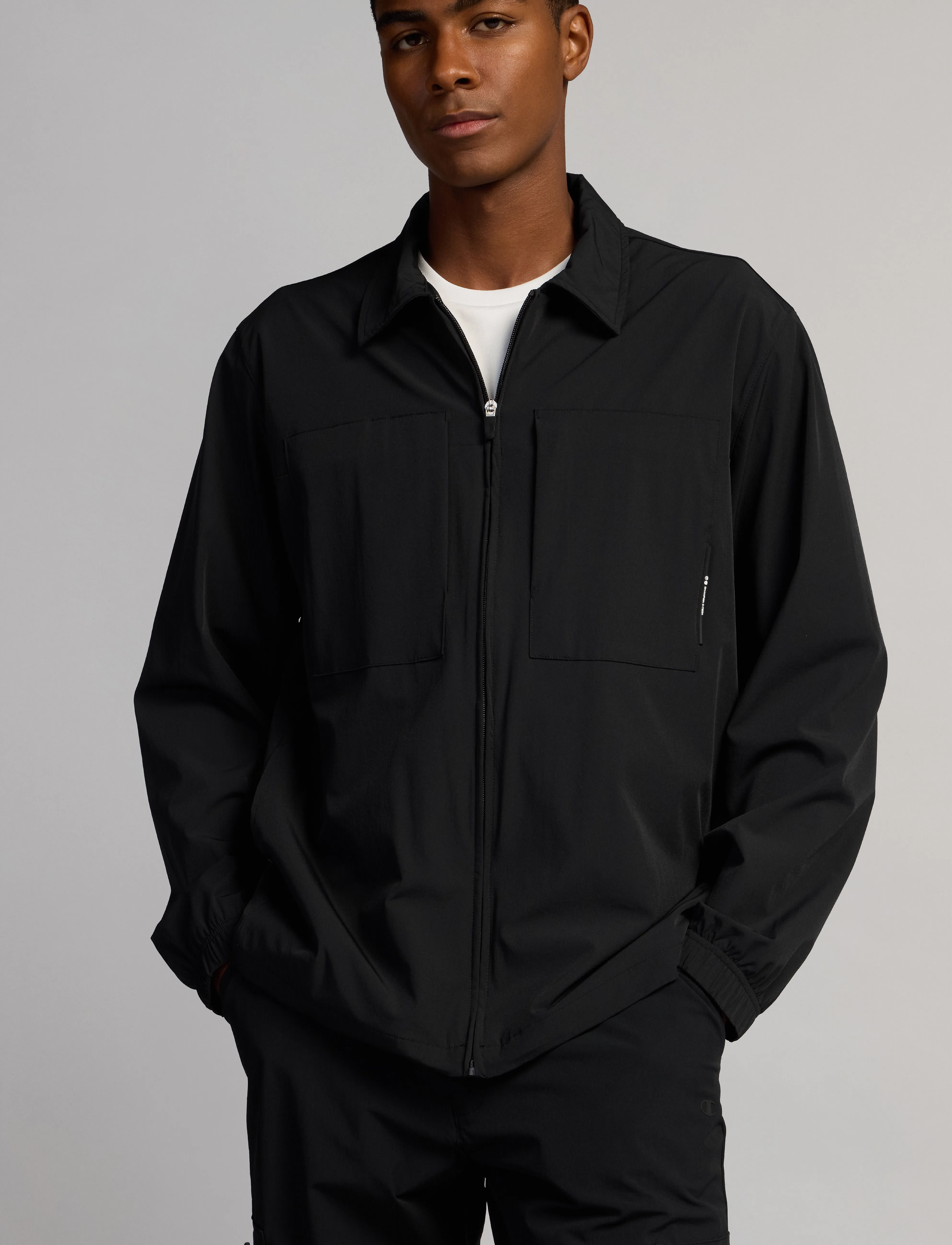 Champion - LS Shirt - black beauty - 4
