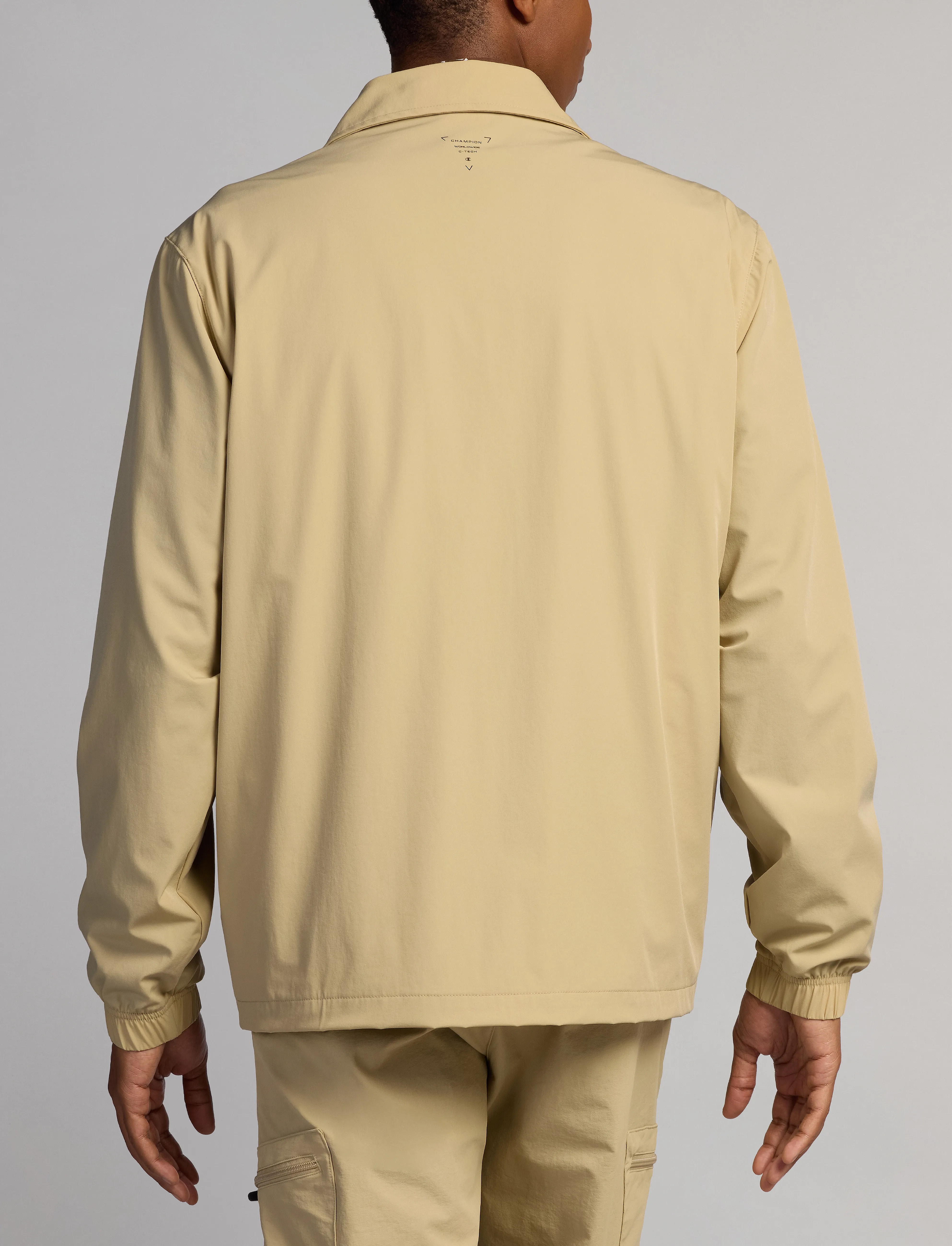 Champion - LS Shirt - feriefavoritter - taupe brown twill - 3