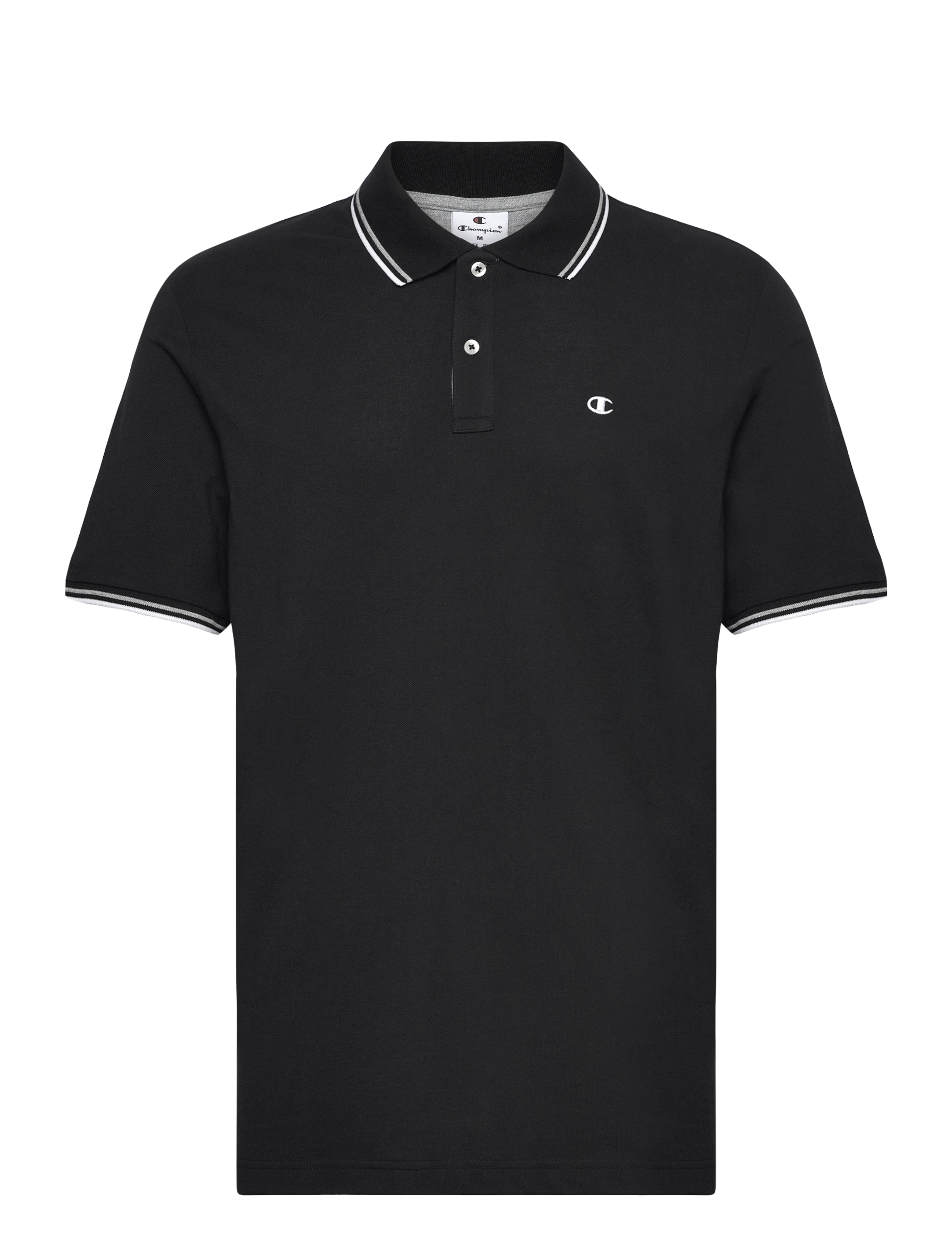 Champion Polo, XL, Polos, Schwarz - Short-sleeved, Männerswear
