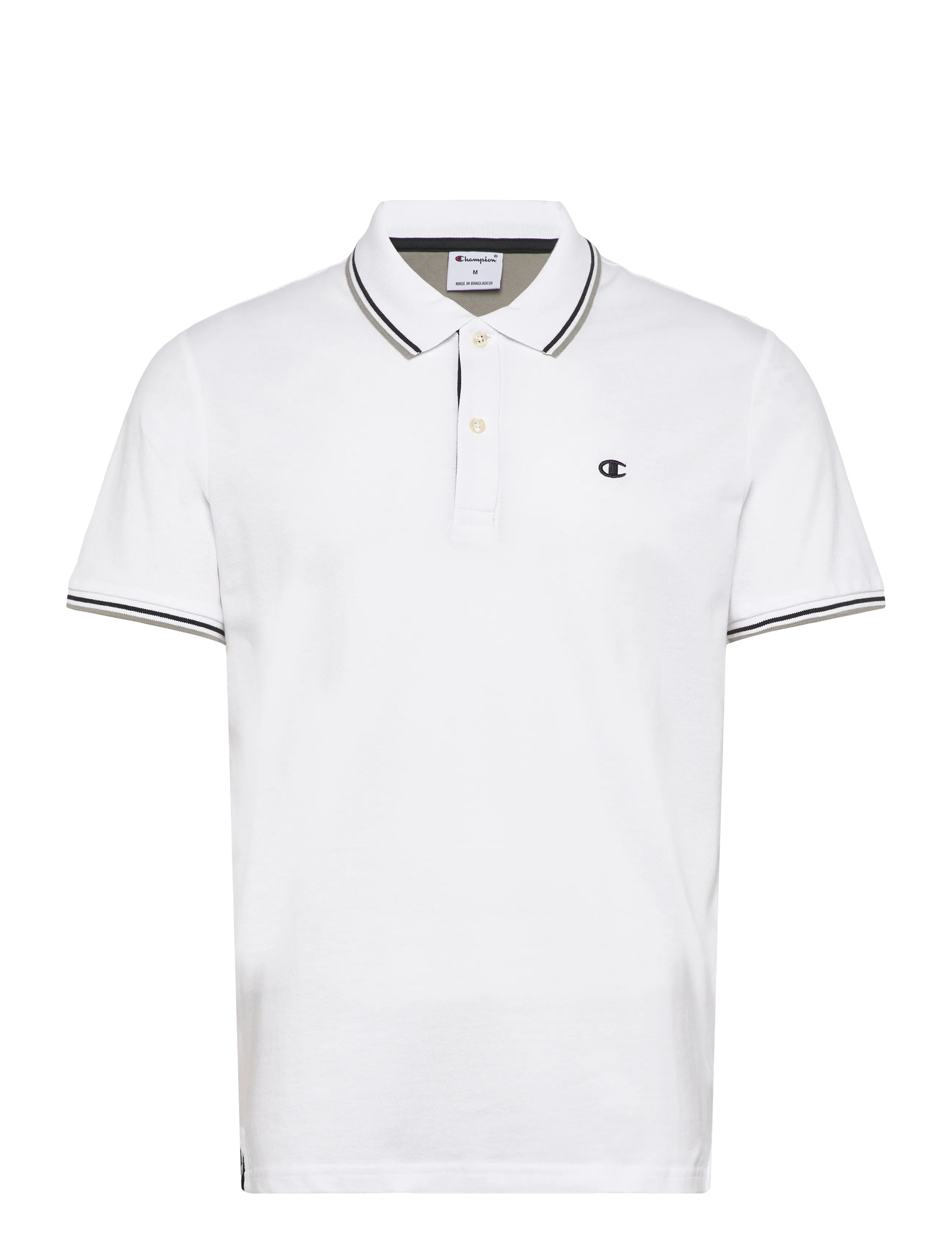 Champion Polo, S, Polos, Weiß - Short-sleeved, Männerswear