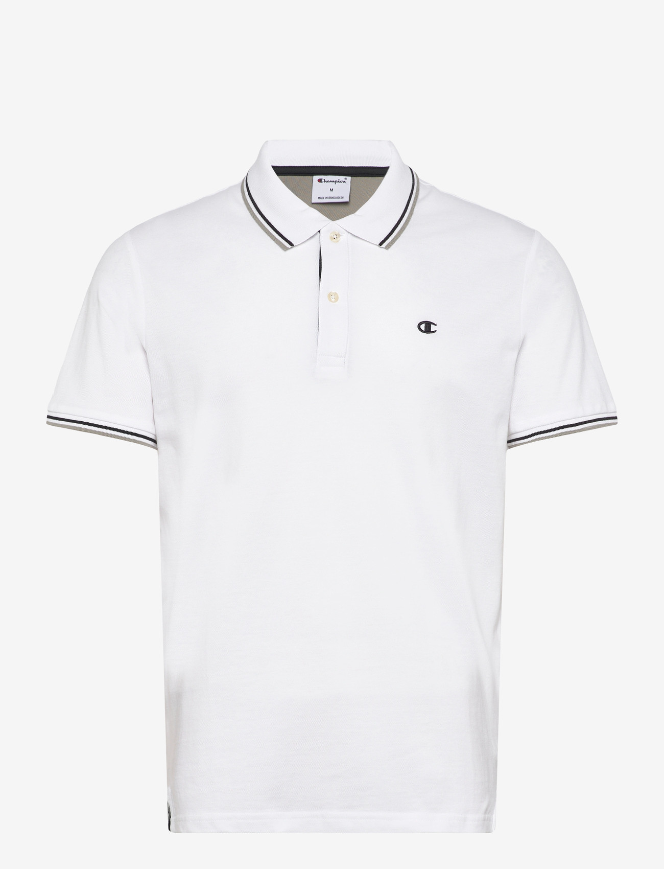Champion - Polo - toppar & t-shirts - ww006-wht/chr/mdg/mdg - 0