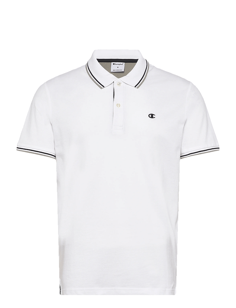 Champion - Polo - toppar & t-shirts - ww006-wht/chr/mdg/mdg - 0