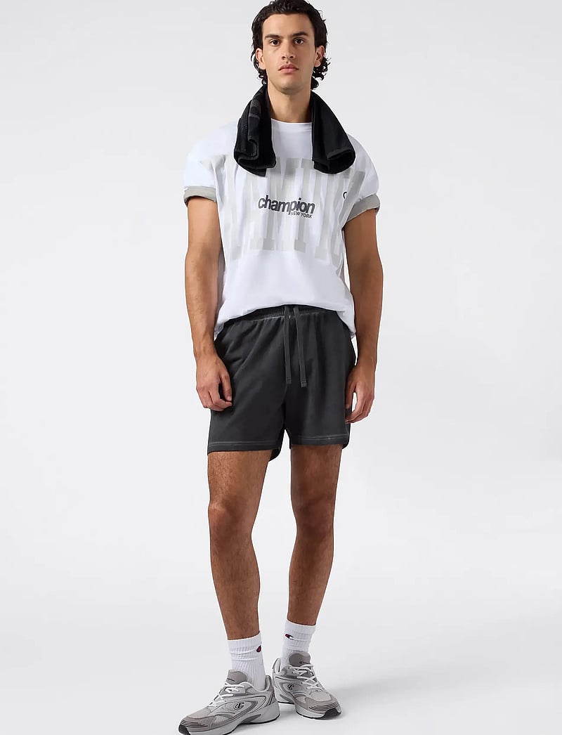Champion - SS Tee - kortærmede t-shirts - white - 5