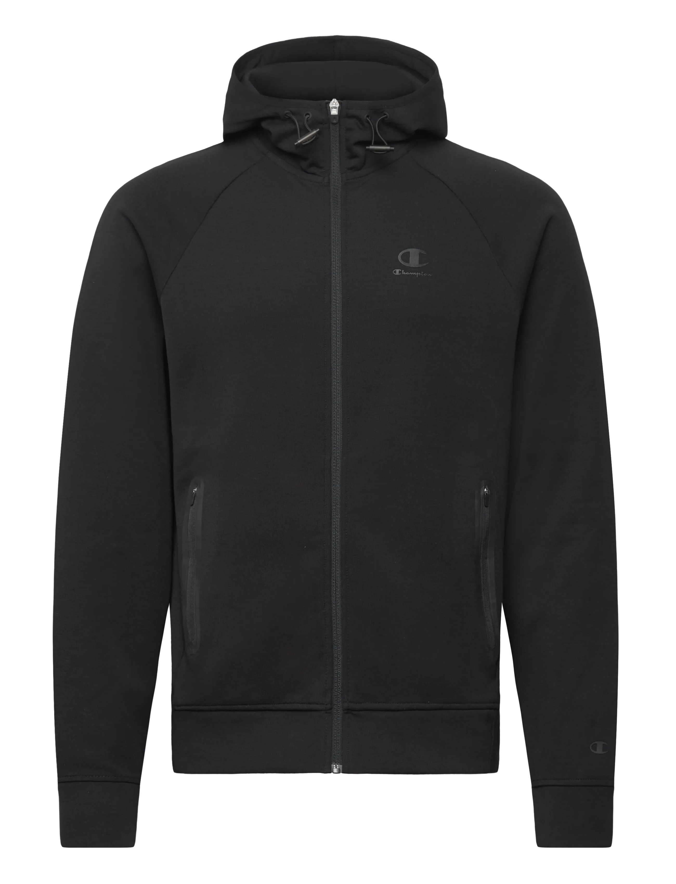Champion Hooded Full Zip Sweatshirt - Champion - BLACK BEAUTY / black