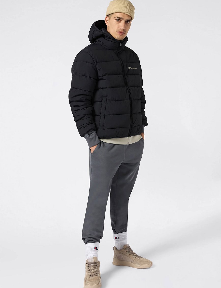 Champion - Hooded Jacket - dunjakker - kk001-nbk - 0