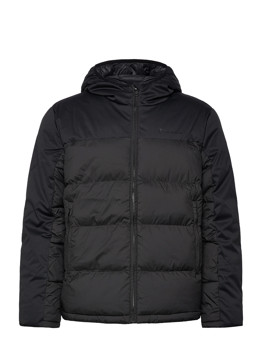 Champion - Hooded Jacket - fôrede jakker - black beauty - 1