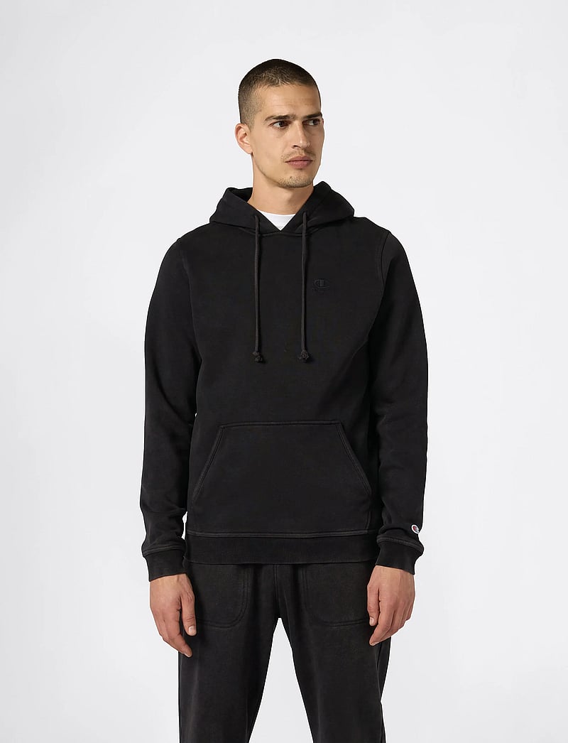 Champion - Hooded Sweatshirt - kapuzenpullover - black beauty - 4