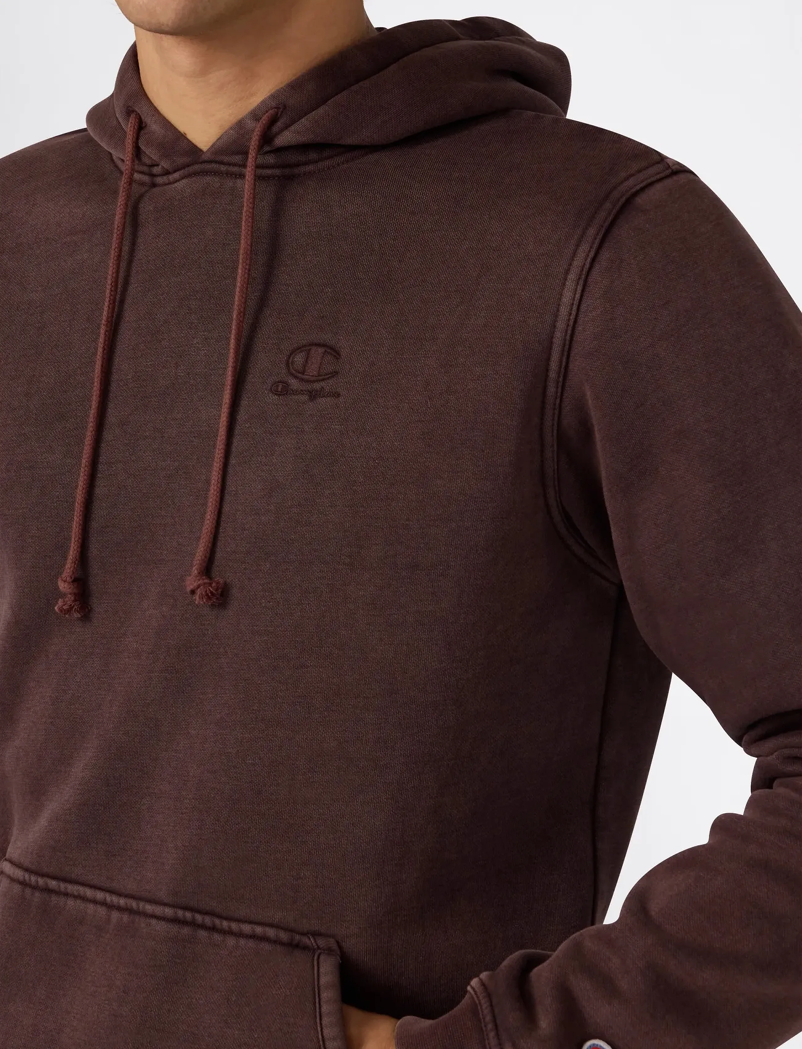 Champion - Hooded Sweatshirt - hoodies - chocolate ganache - 4