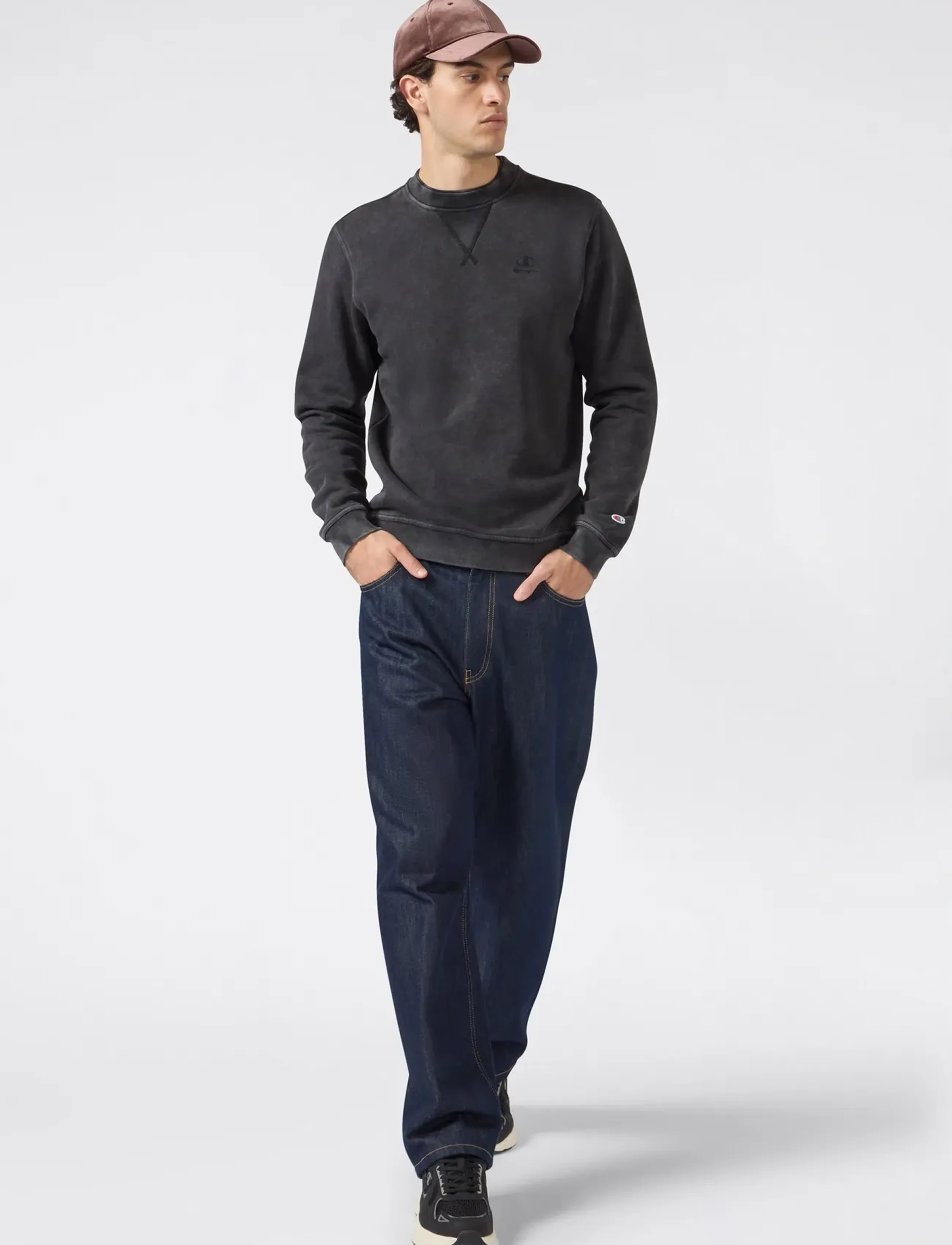 Champion - Crewneck Sweatshirt - sport - black beauty - 5