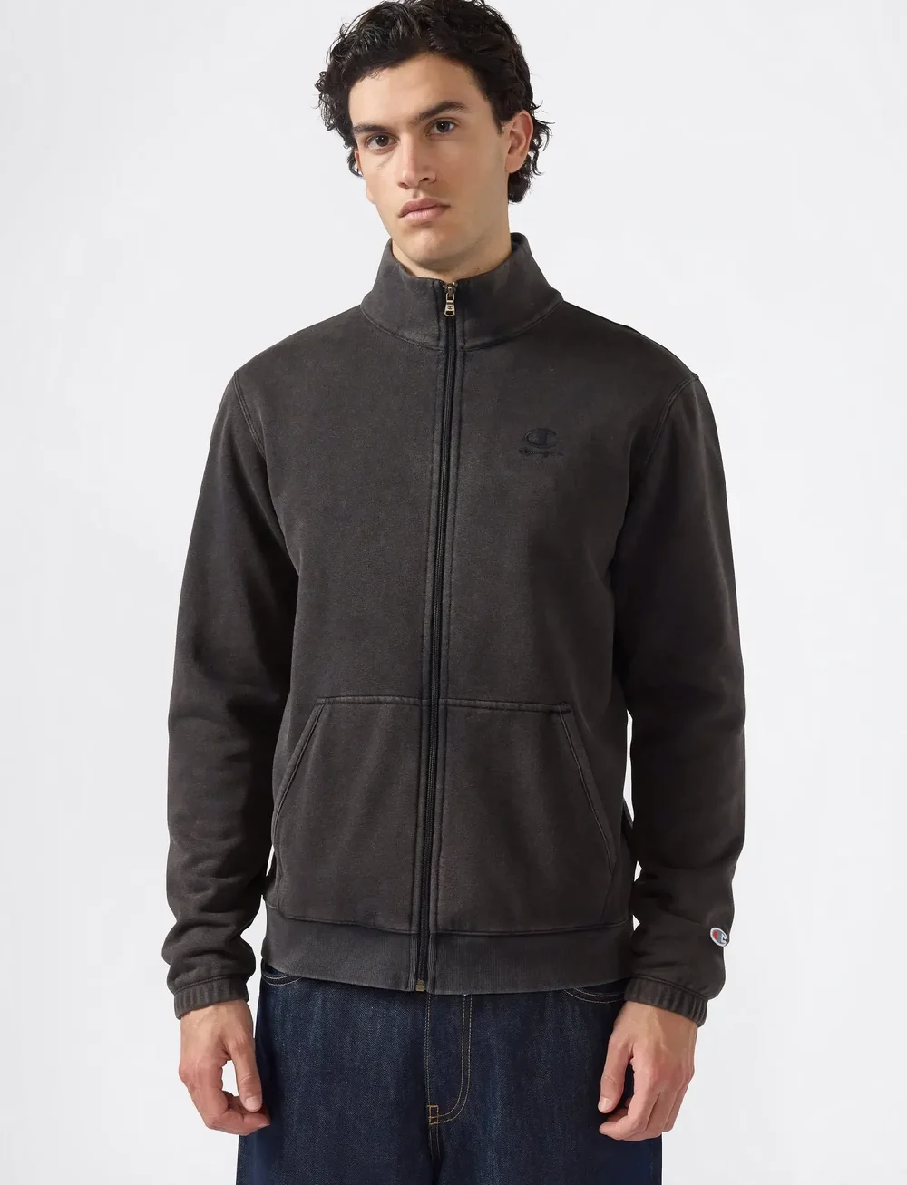 Champion - Full Zip Sweatshirt - osta stiili järgi - black beauty - 0