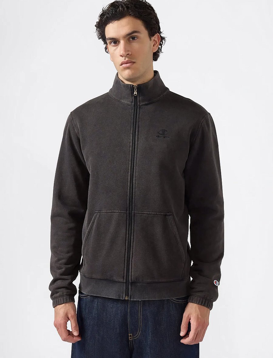 Champion - Full Zip Sweatshirt - pirkt pēc stila - black beauty - 0