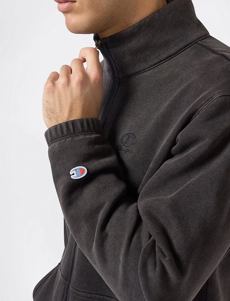 Champion - Full Zip Sweatshirt - pirkt pēc stila - black beauty - 4
