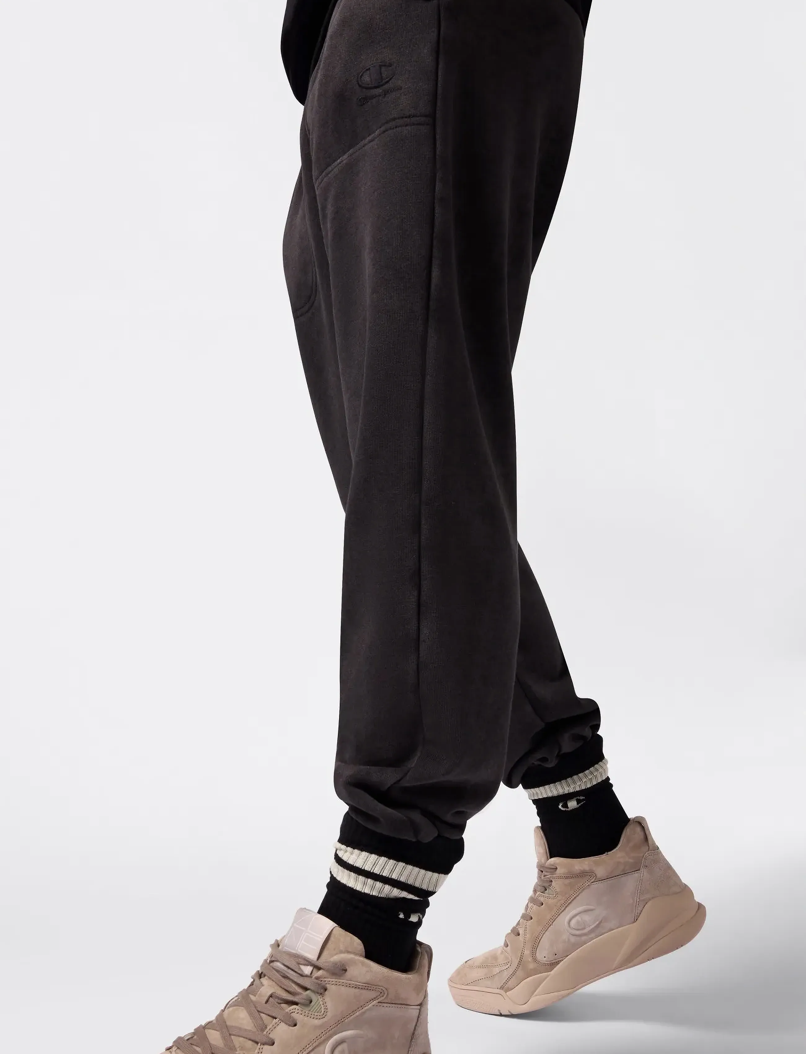 Champion - Elastic Cuff Pants - sport - black beauty - 4