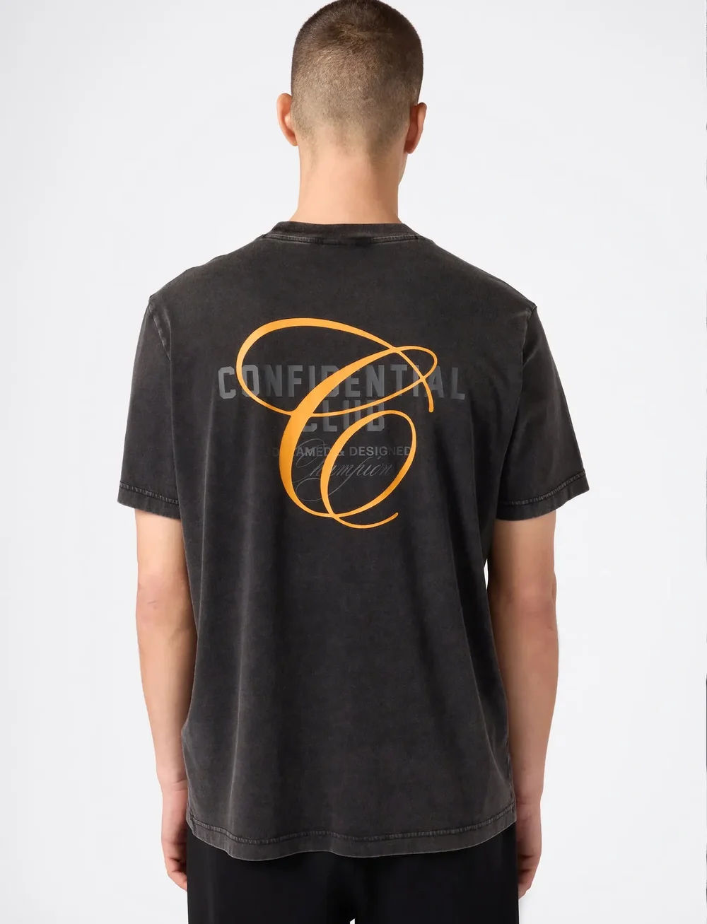 Champion - Crewneck T-Shirt - kortærmede t-shirts - black beauty - 3