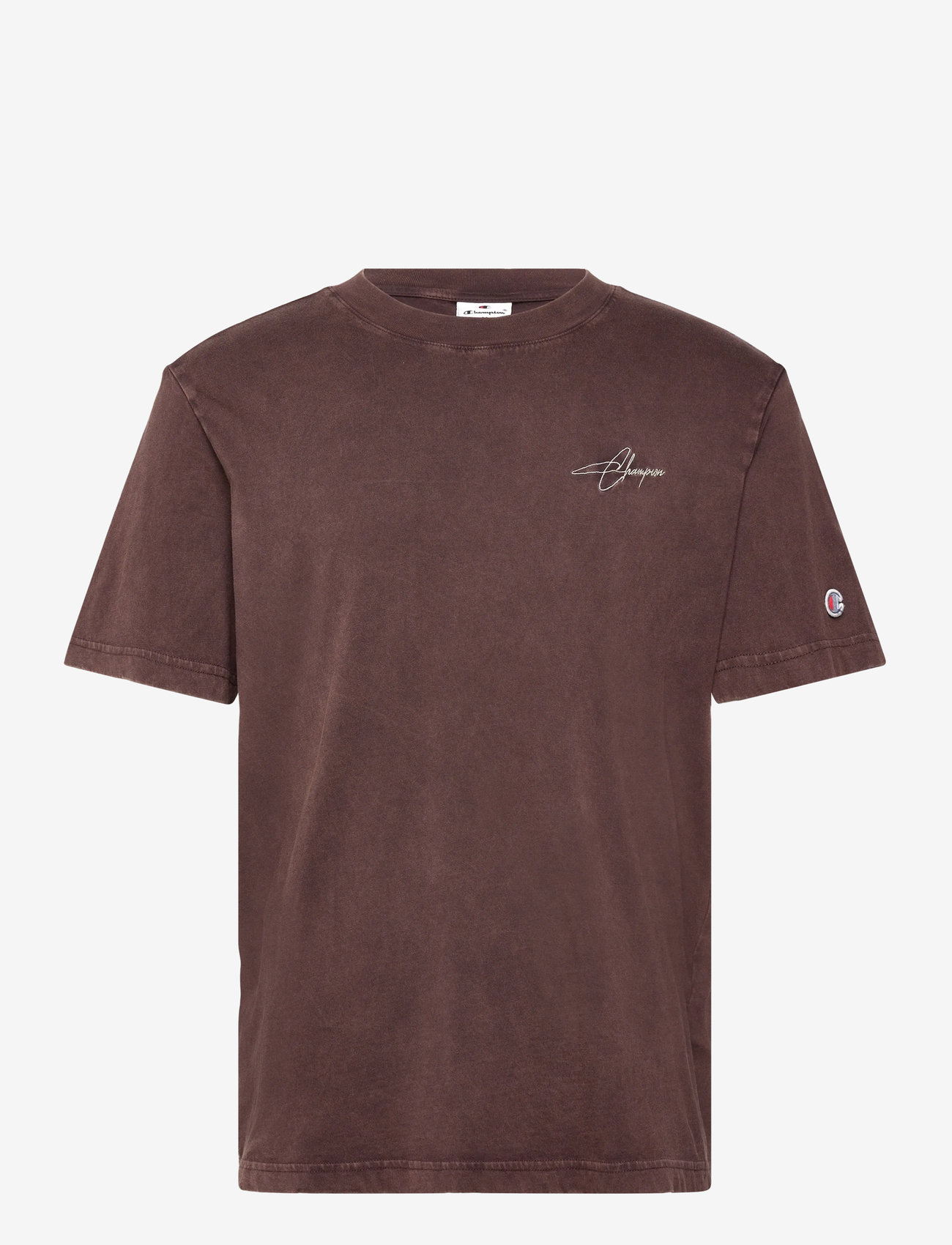 Champion - Crewneck T-Shirt - kortærmede t-shirts - chocolate ganache - 1