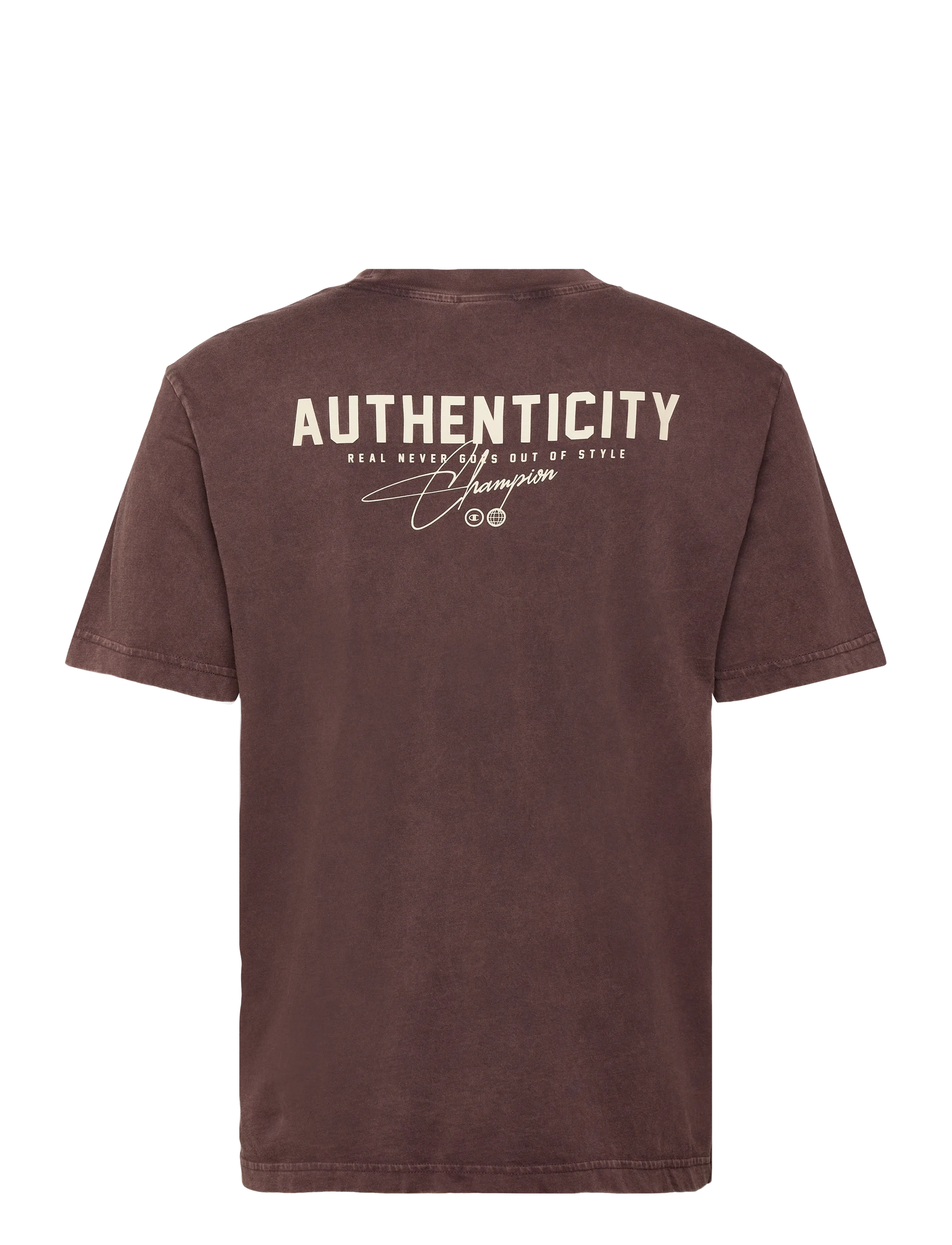 Champion - Crewneck T-Shirt - stutterma bolir - chocolate ganache - 2