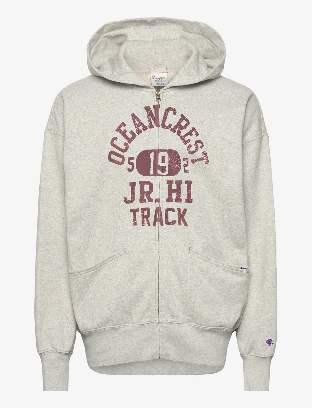 Champion - Full Zip Hoodie Sweatshirt - hoodies - em028-lngym - 1