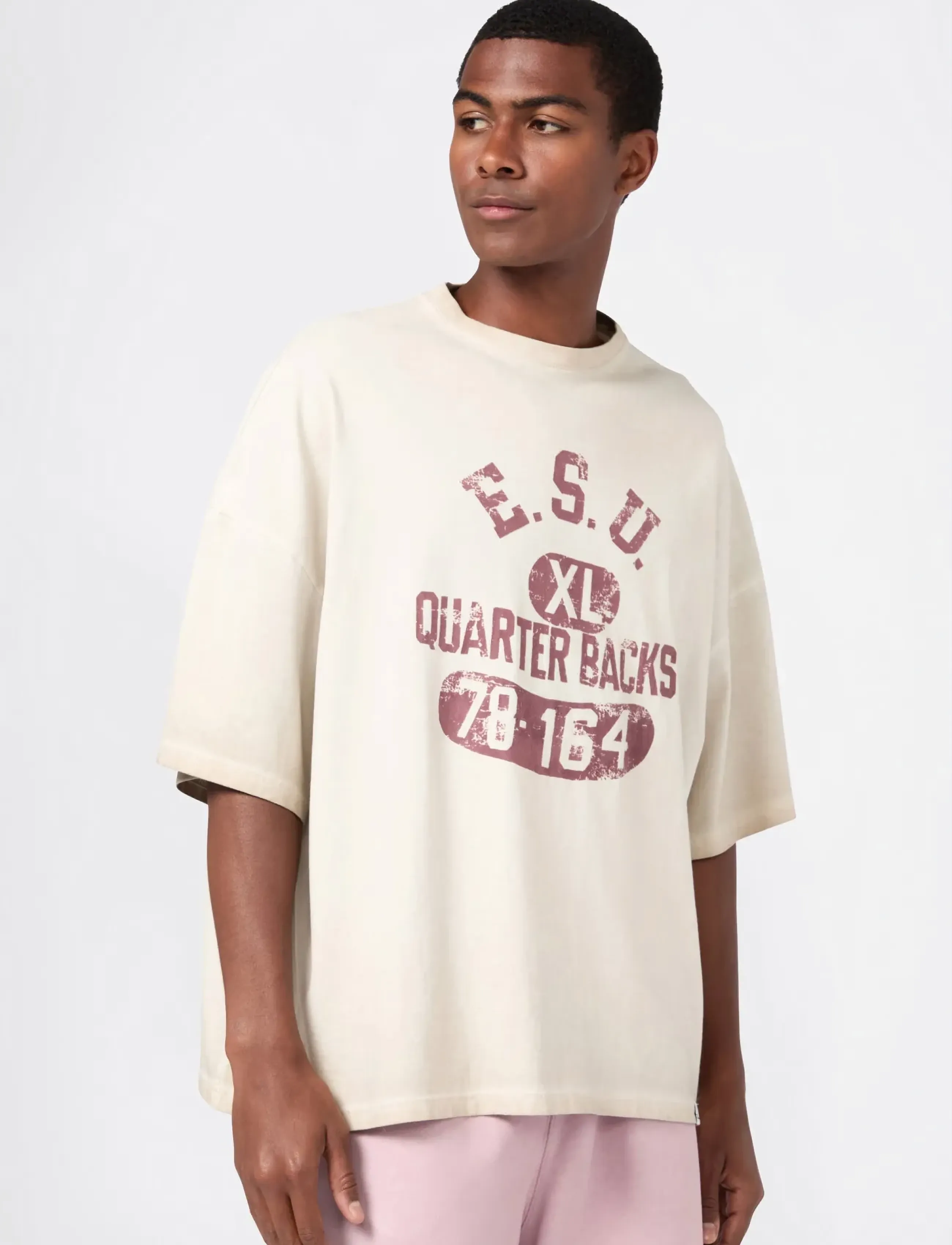 Champion SS Tee - 4 for 3 - MS100-SPKH / beige