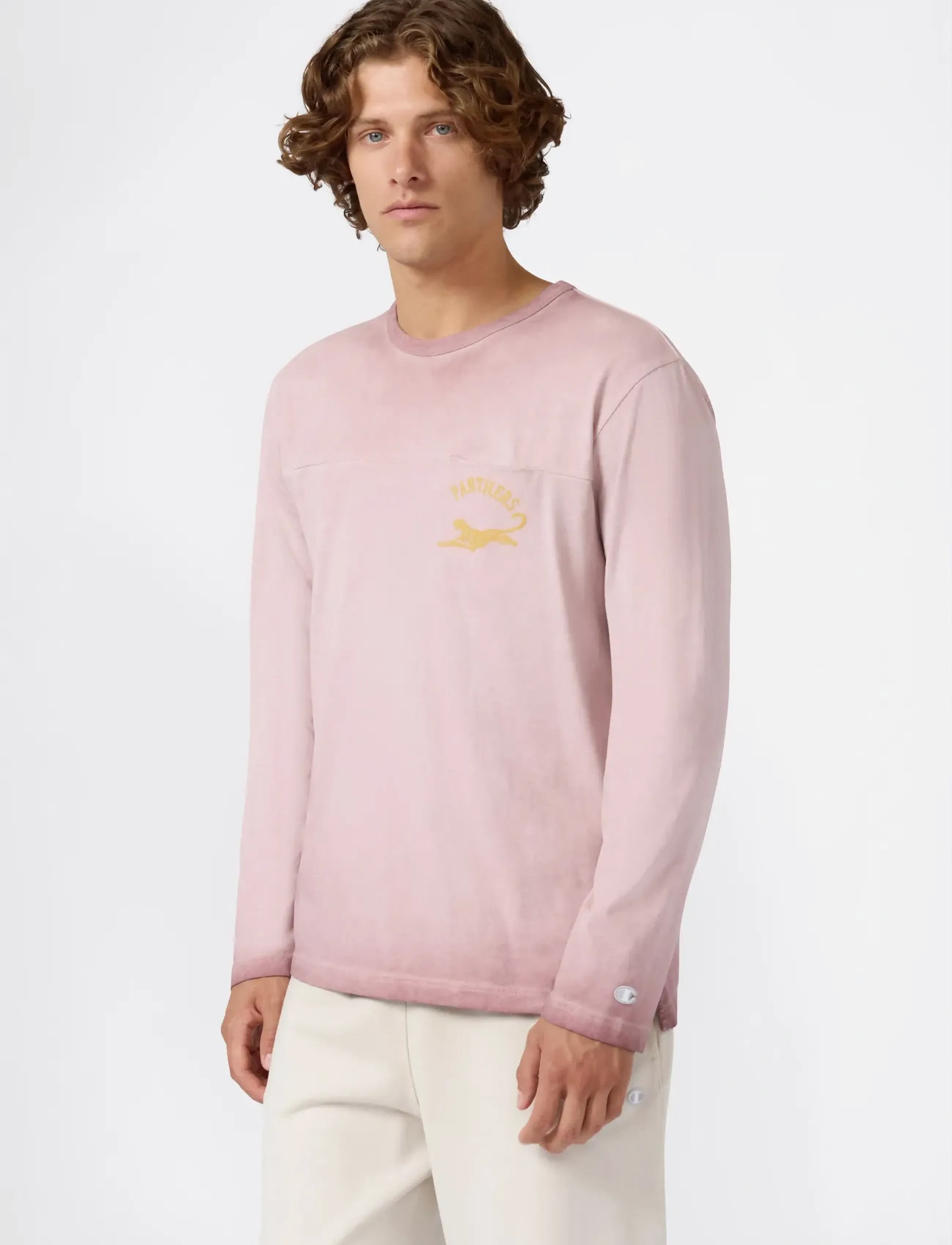 Champion LS Tee - 4 for 3 - MS573-RSBR / pink/rose