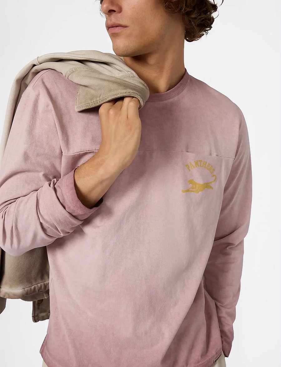 Champion - LS Tee - langärmelig - ms573-rsbr - 5