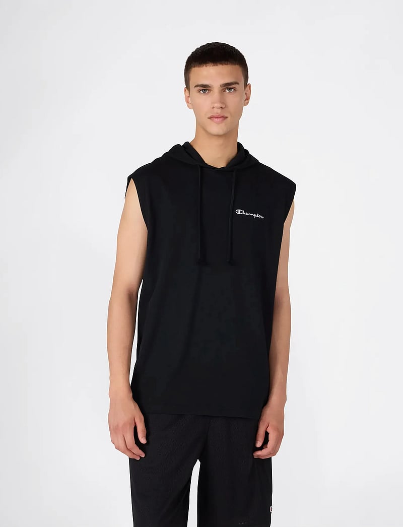 Champion - Hooded Tee - tops - kk001-nbk - 4