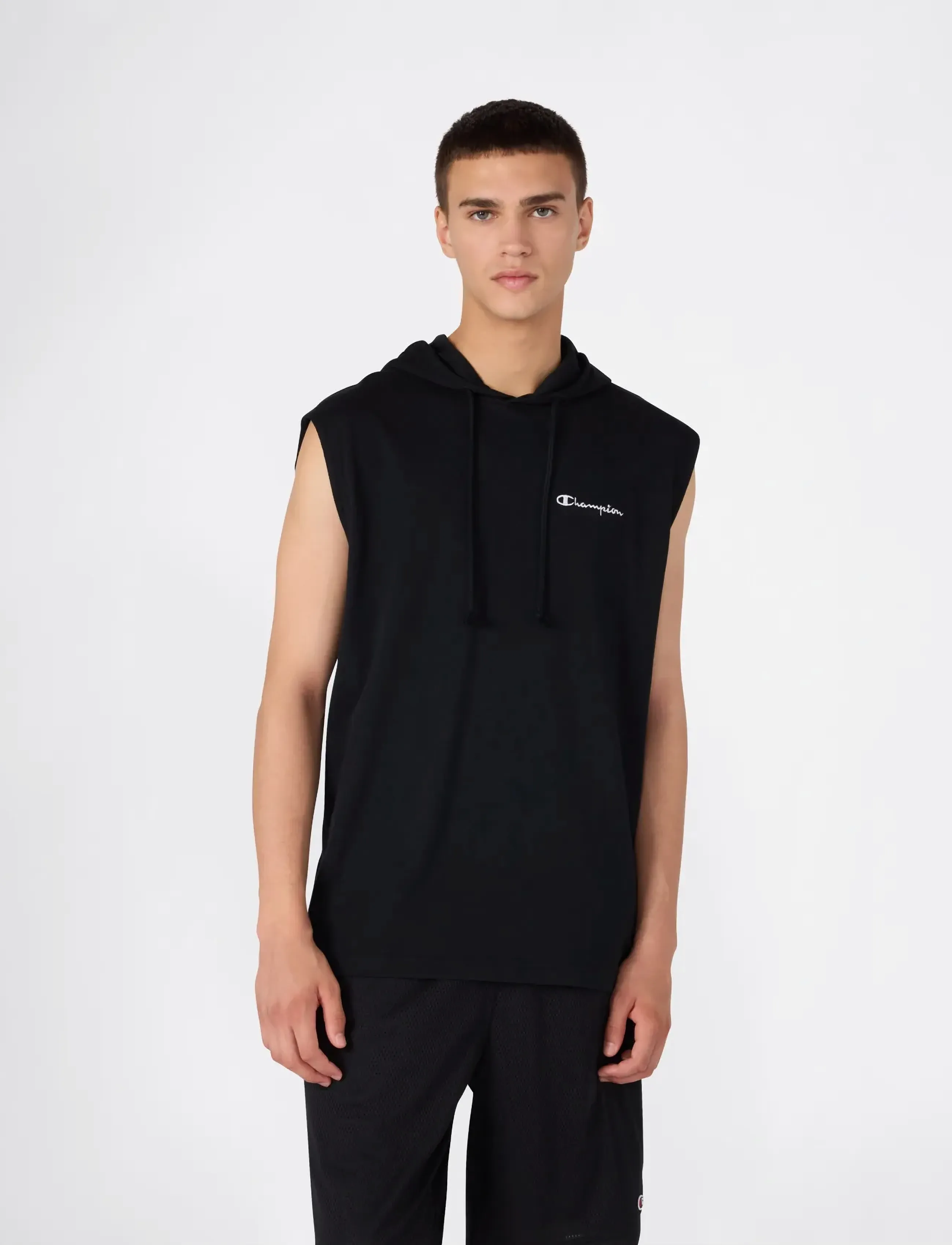 Champion - Hooded Tee - laveste priser - kk001-nbk - 4