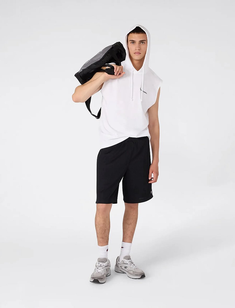 Champion - Hooded Tee - huvtröjor - ww001-wht - 0