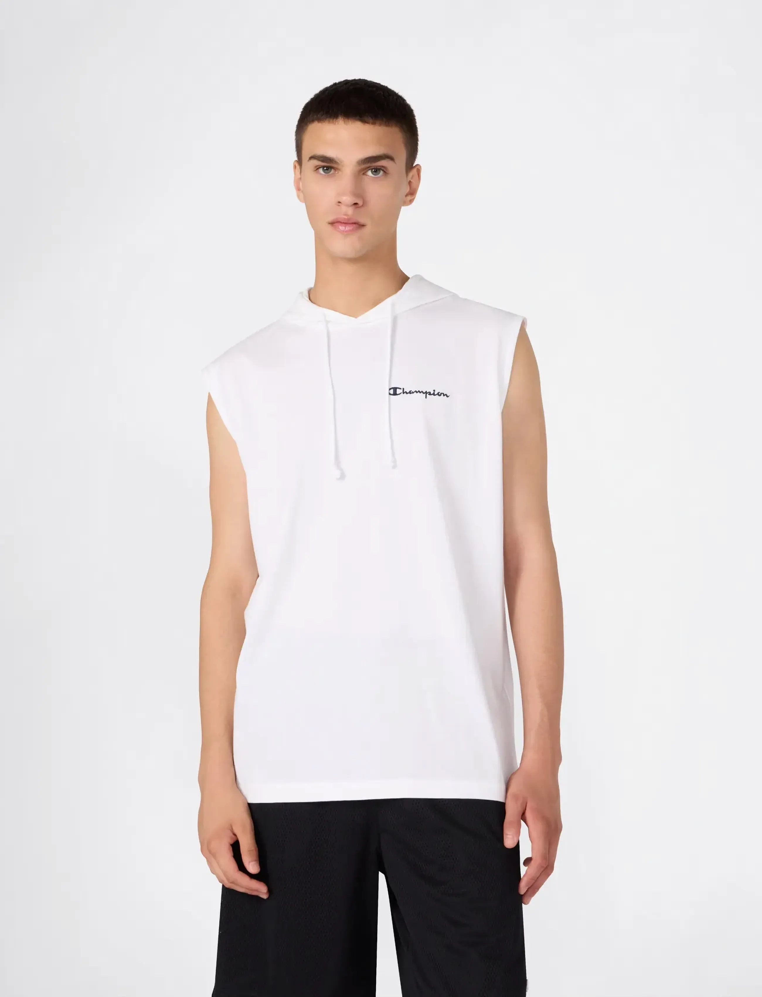 Champion - Hooded Tee - huvtröjor - ww001-wht - 4