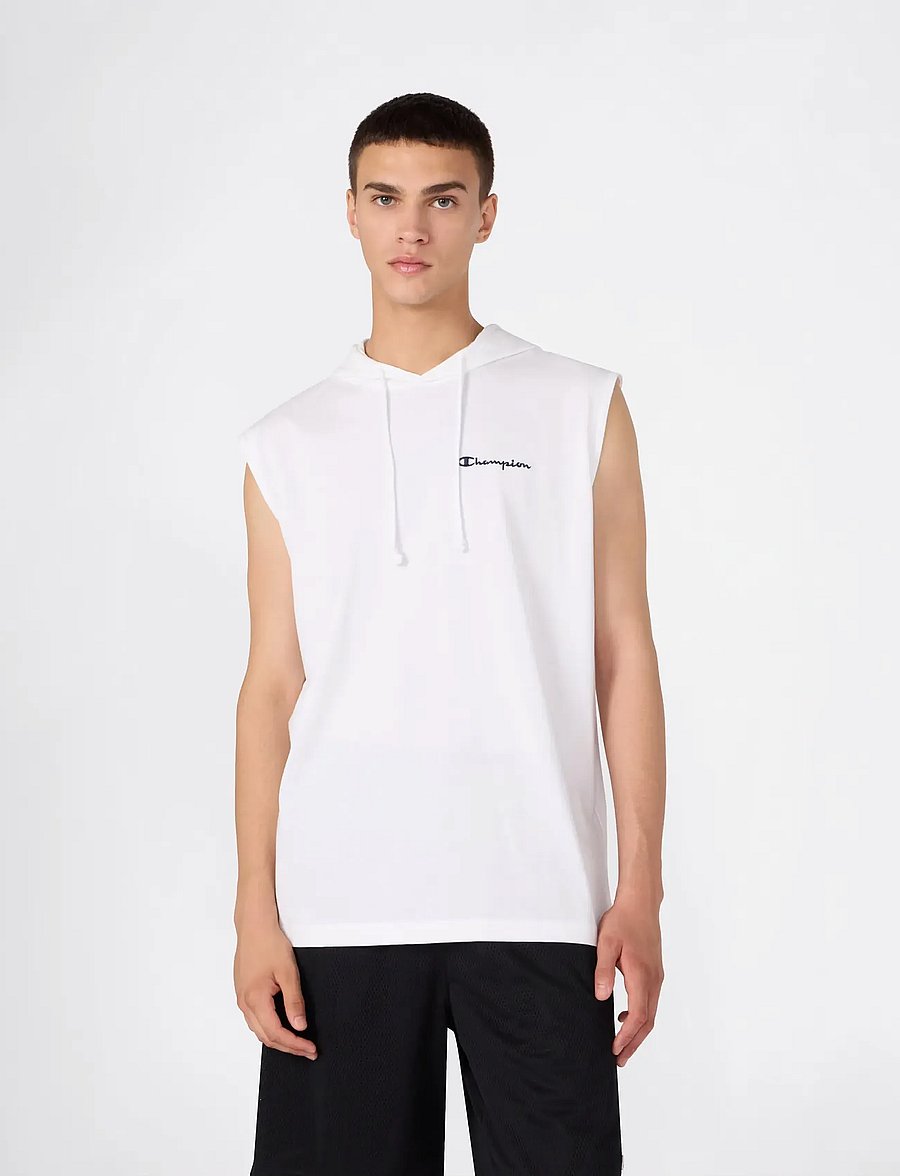 Champion - Hooded Tee - huvtröjor - ww001-wht - 4