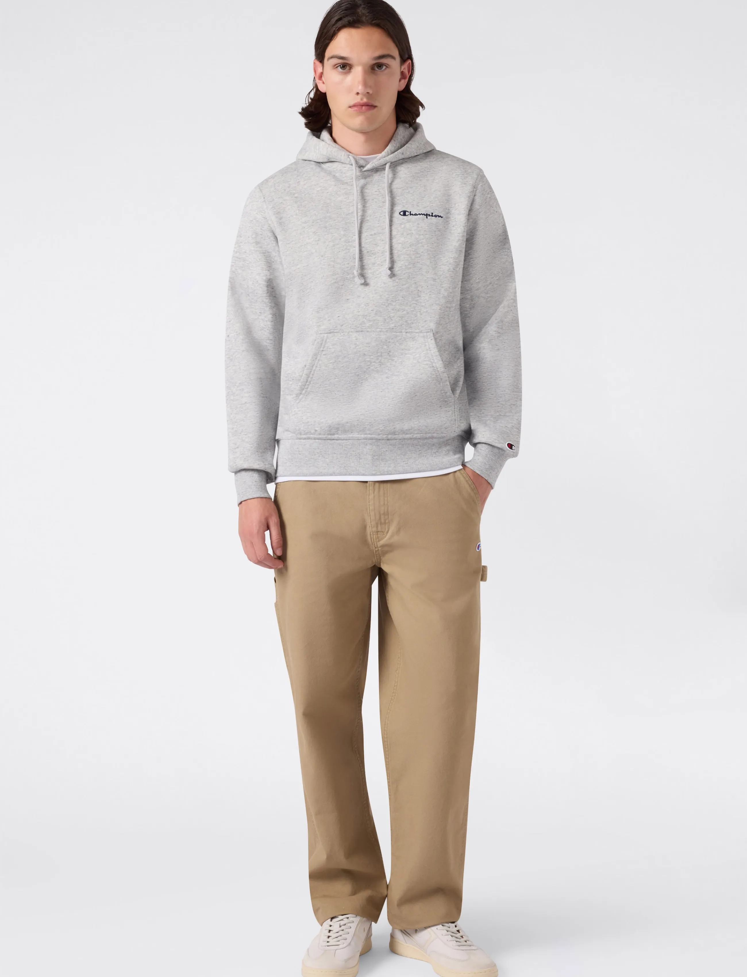 Champion Hooded Sweatshirt, XL, Grey, Sweatshirts & Hættetrøjer > Hættetrøjer, Herre