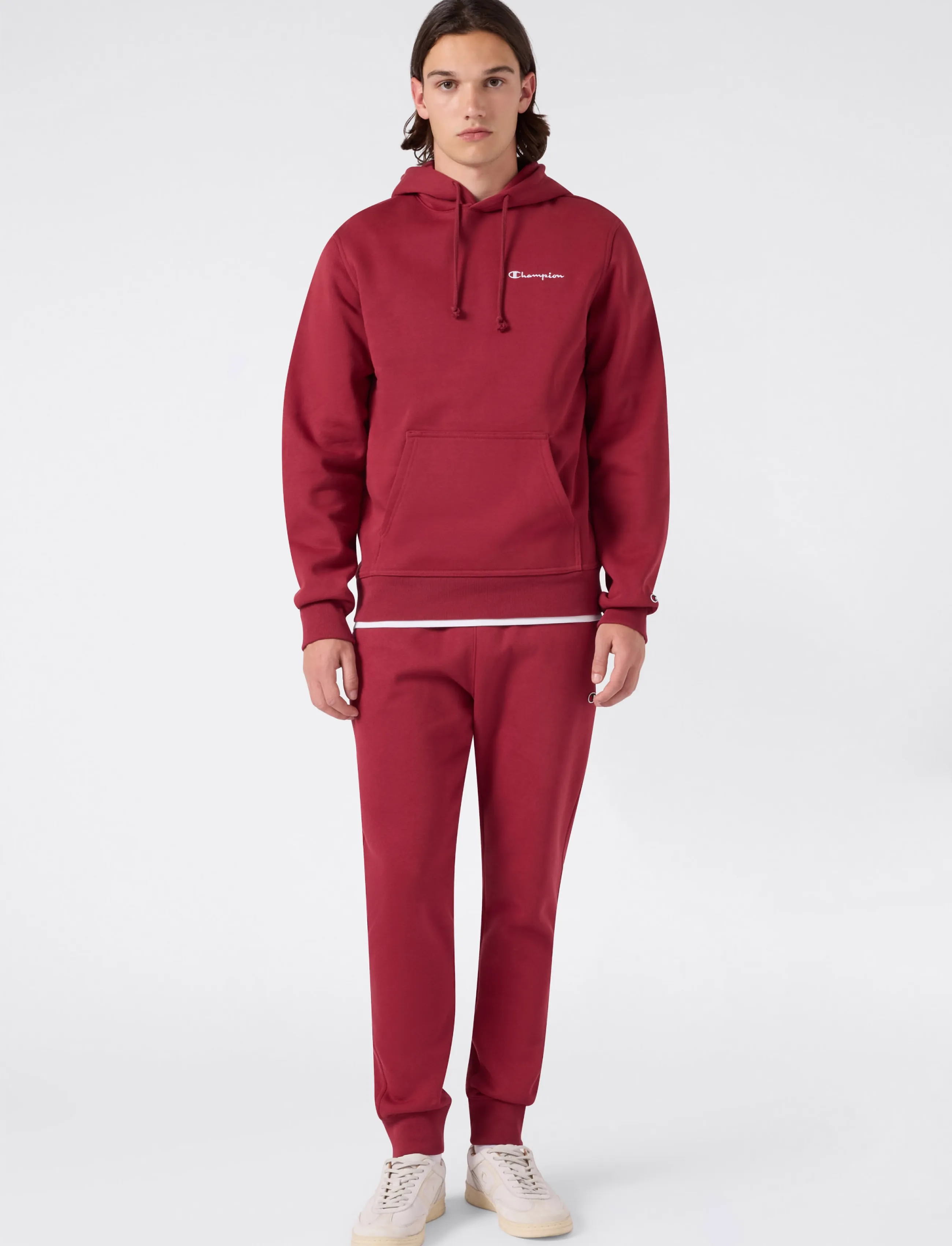 Champion Hooded Sweatshirt, XS, Red, Sweatshirts & Hættetrøjer > Hættetrøjer, Herre
