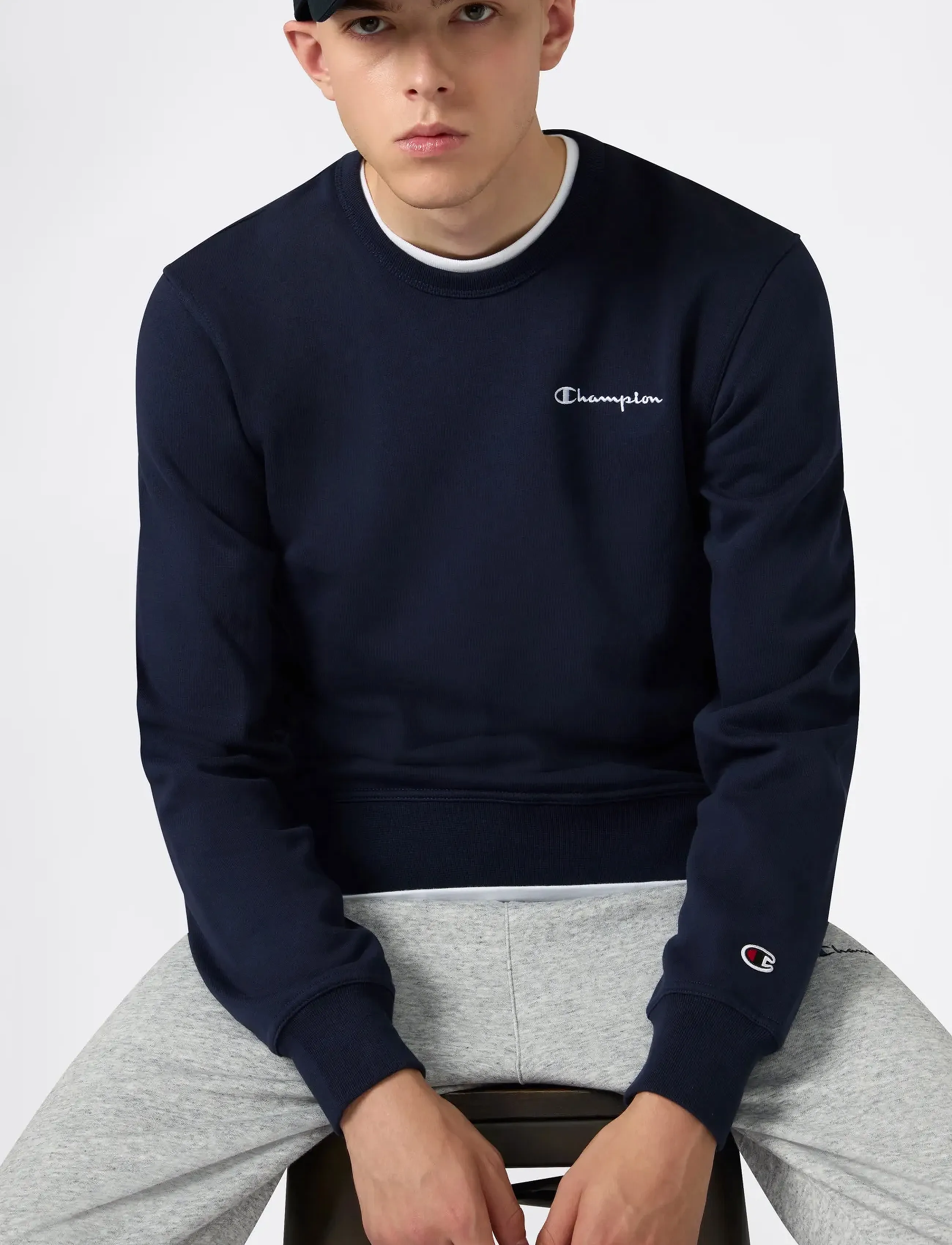 Champion - Crewneck Sweatshirt - shop efter stil - bs501-nny-ns - 4