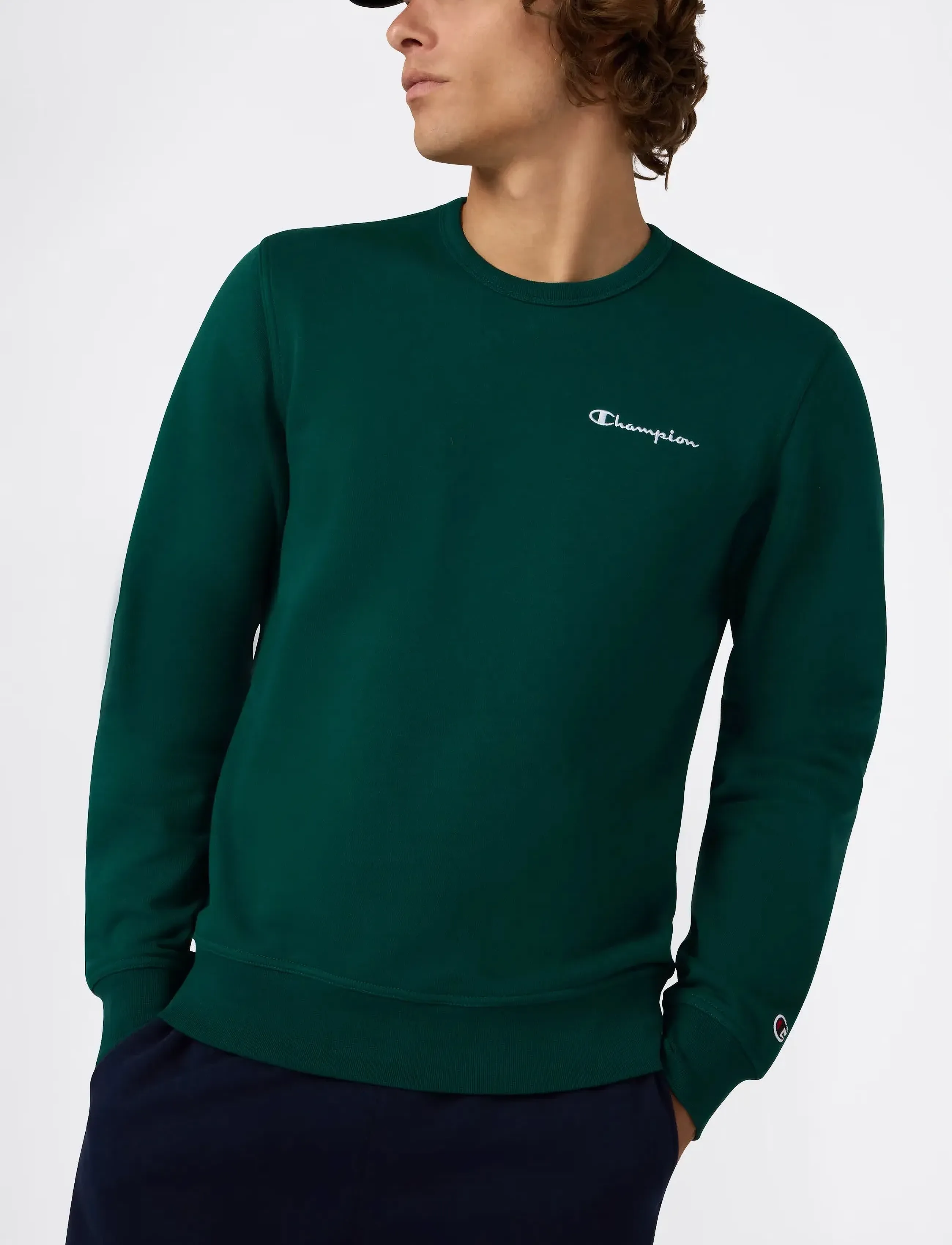 Champion - Crewneck Sweatshirt - osta stiili järgi - forest peak green - 4