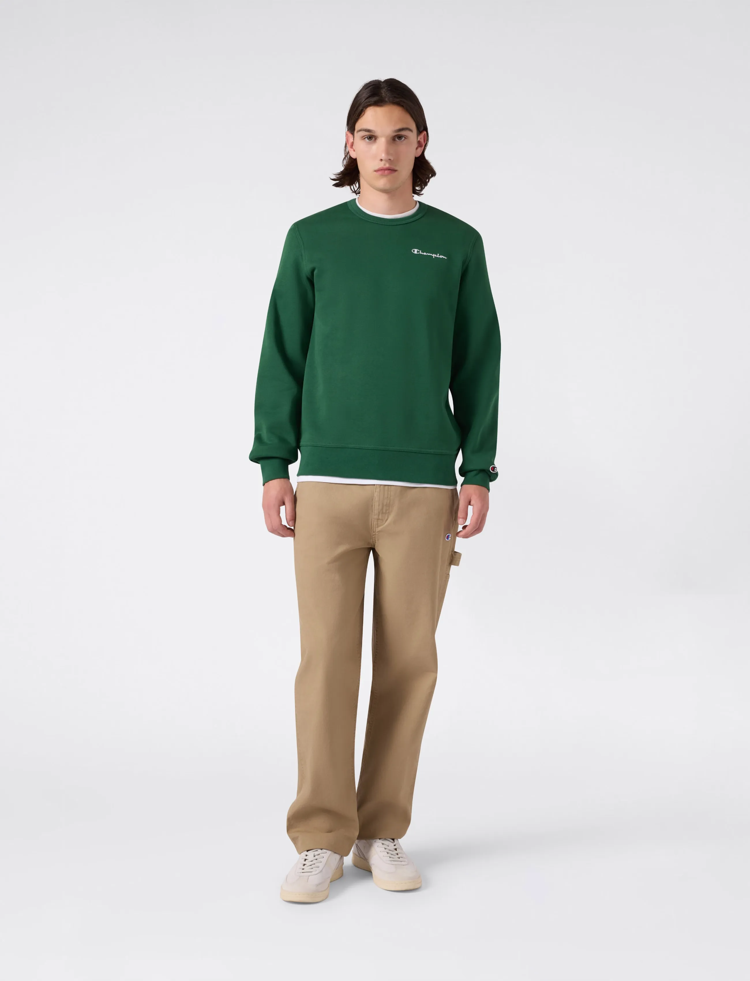 Champion Crewneck Sweatshirt - Sweatshirts - GS559-EDEN / green