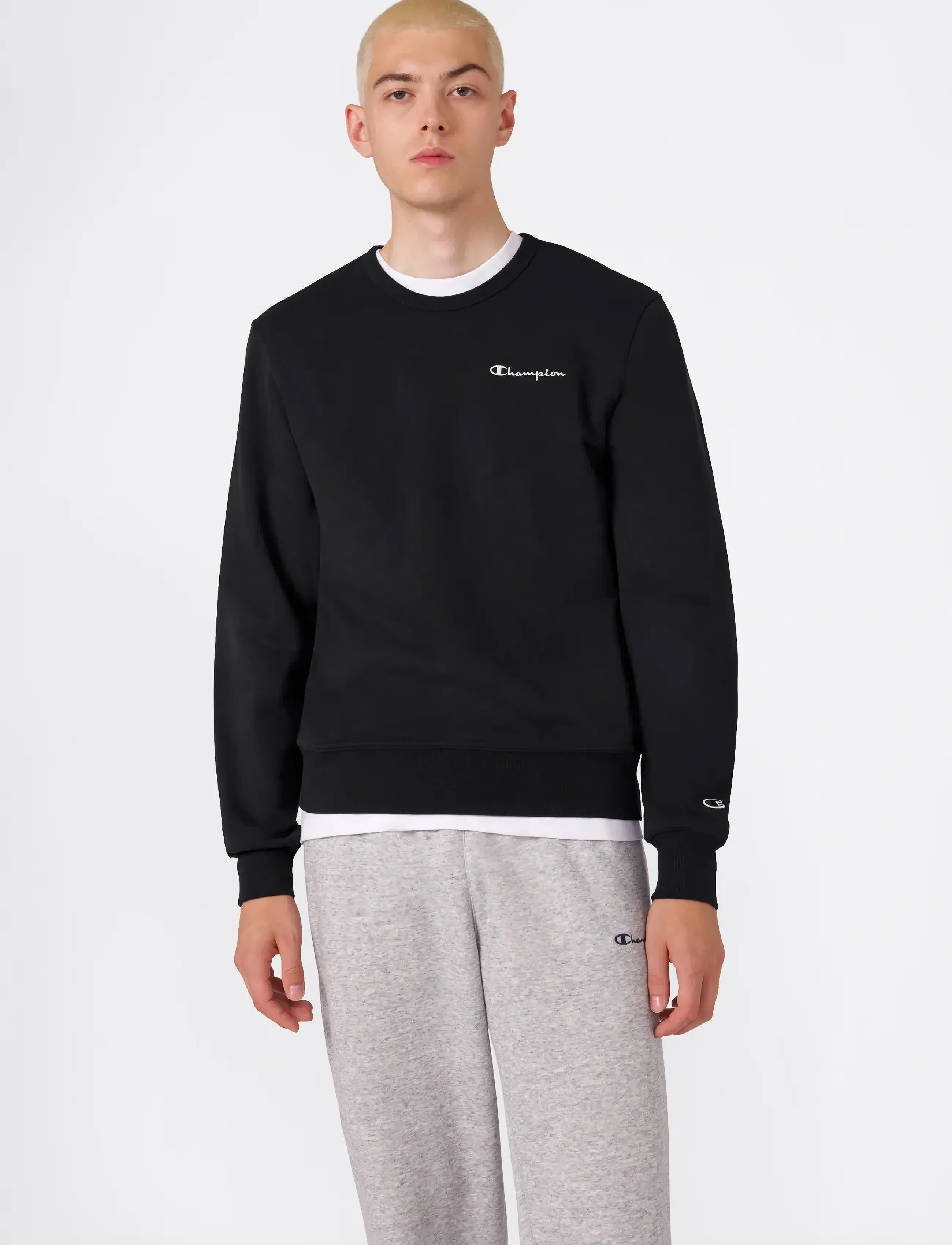 Champion Crewneck Sweatshirt - Sweatshirts - KK001-NBK-NS / black