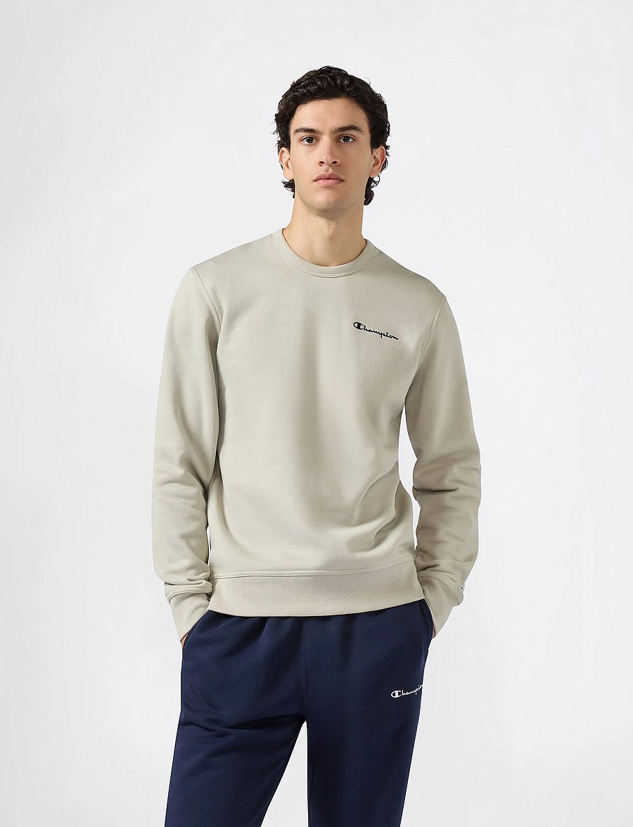 Champion - Crewneck Sweatshirt - shop by style - neutral chino beige - 4